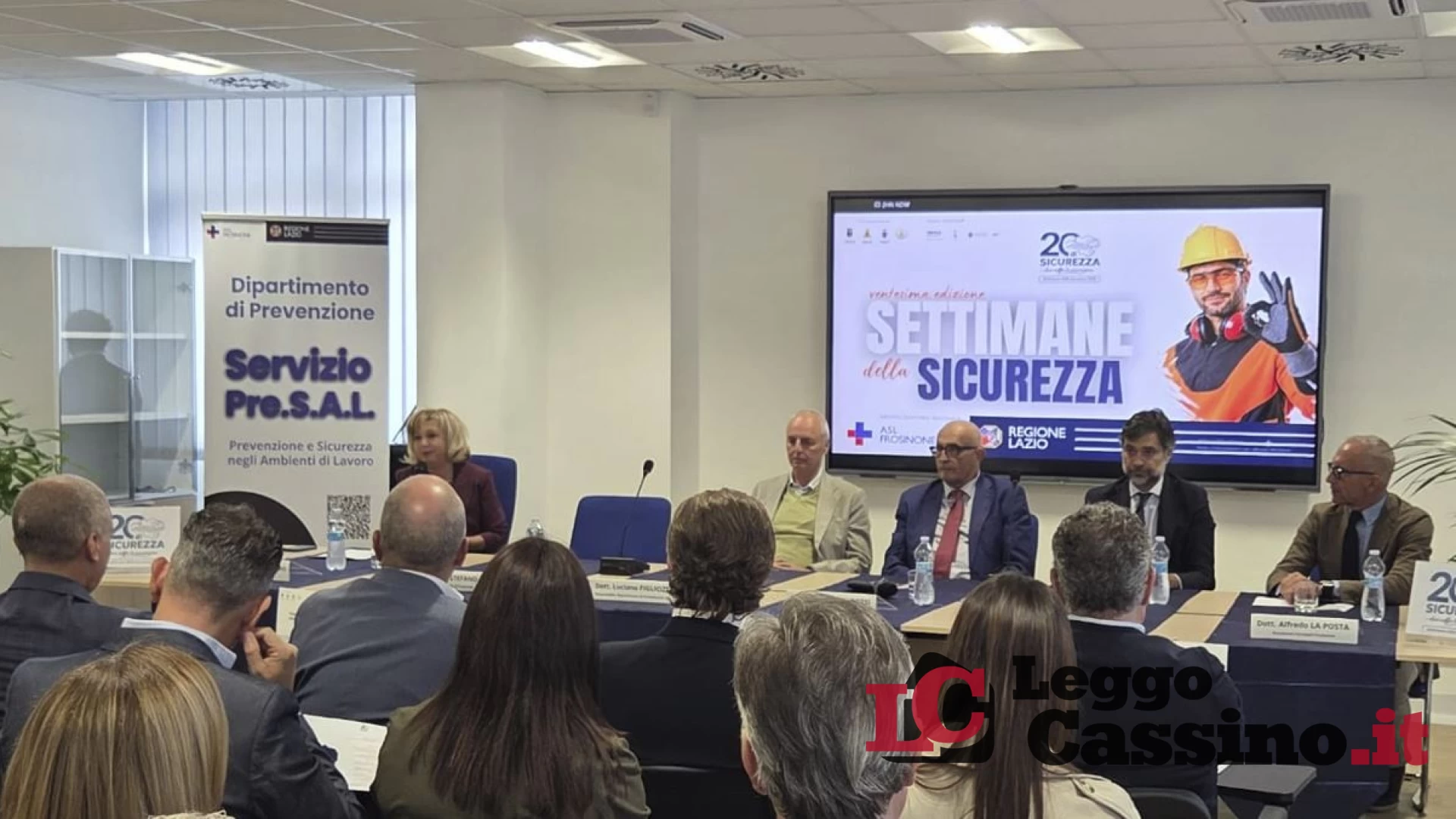 Sicurezza sul lavoro, vent’anni di prevenzione: la ASL di Frosinone celebra un traguardo storico