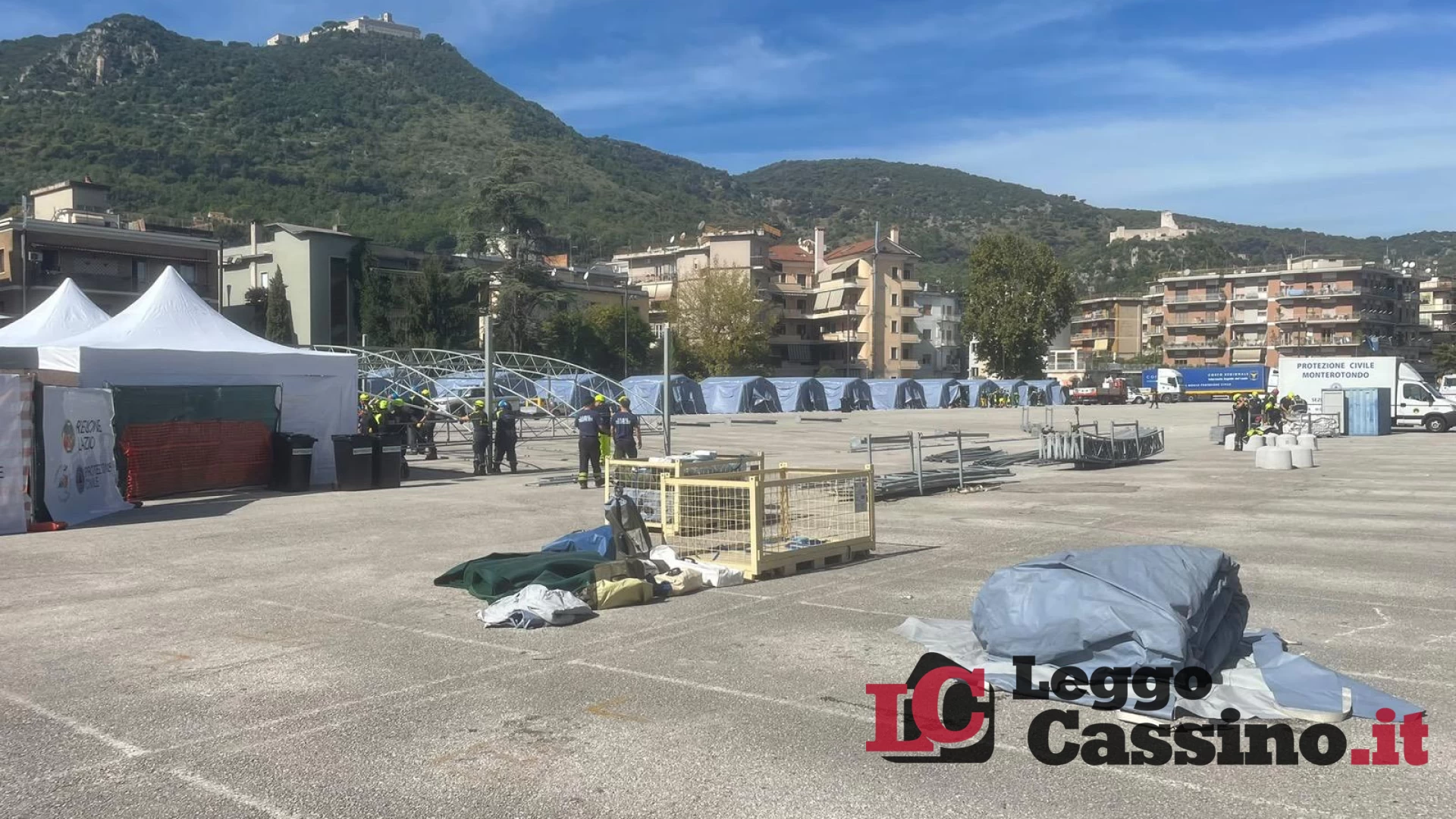 Cassino, maxi esercitazione di Protezione Civile: il Comune investe 30mila euro per le emergenze