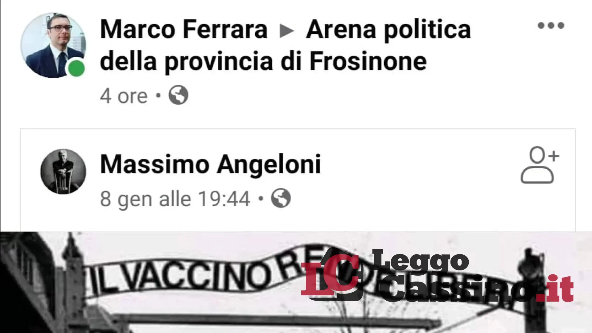 Il Covid, il  vaccino e l'accostamento alla Shoah: il caso diventa nazionale