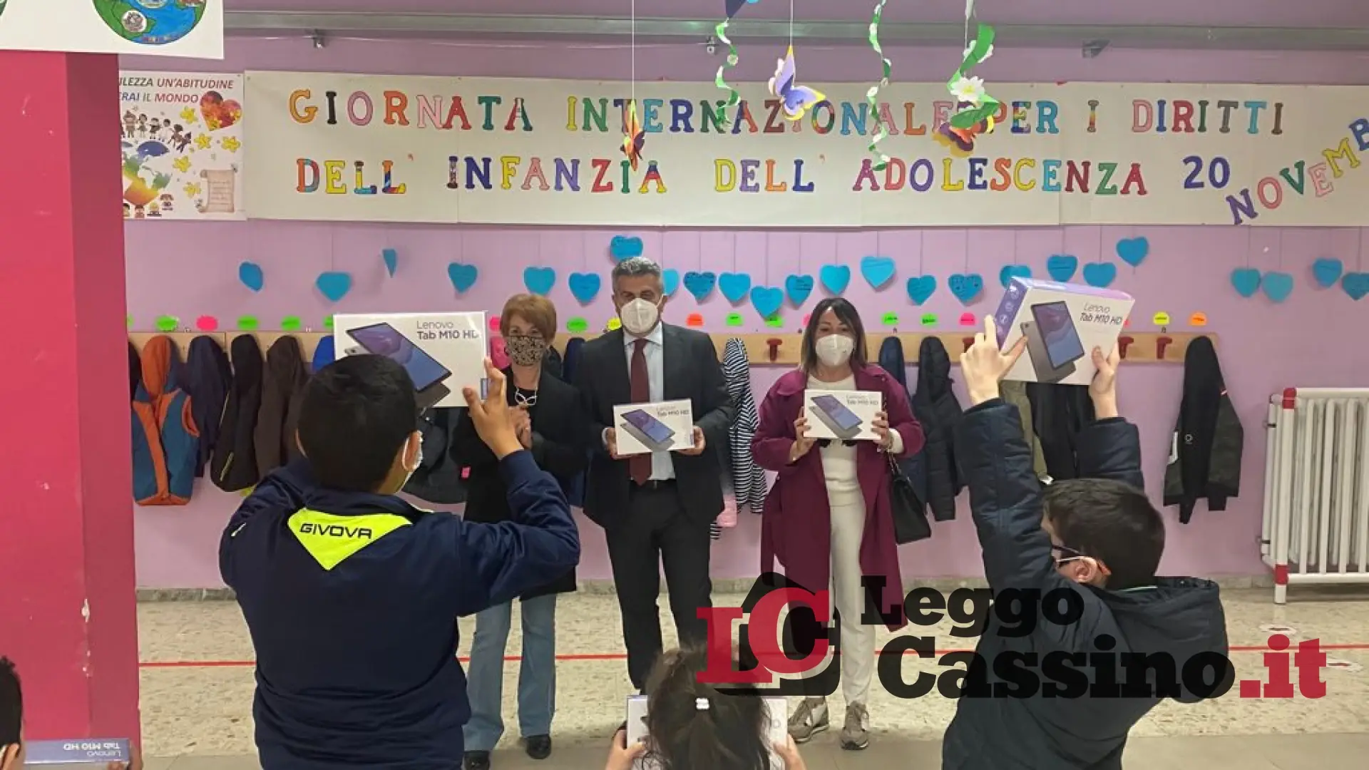 Pc, tablet e tavolette LCD per le scuole di Cassino