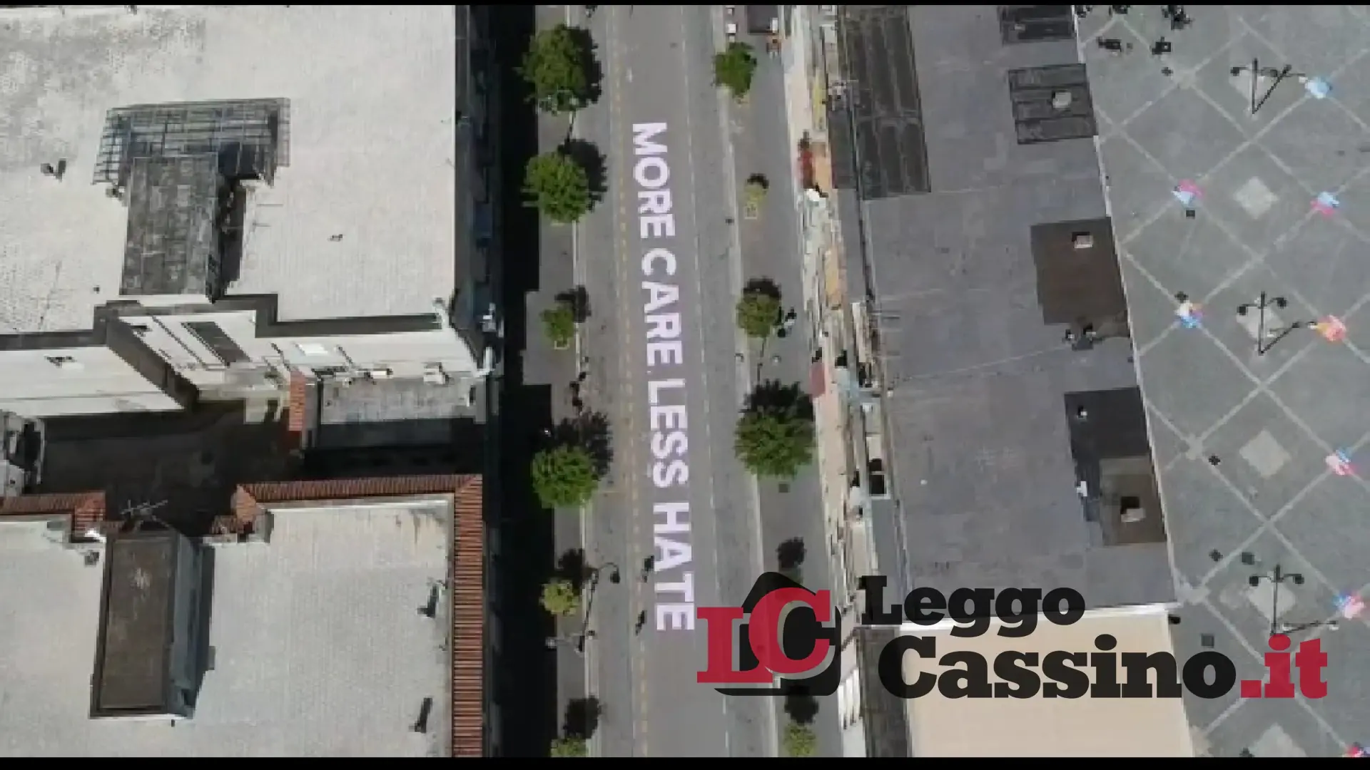 Cassino come Washington. "Più cura, meno odio"