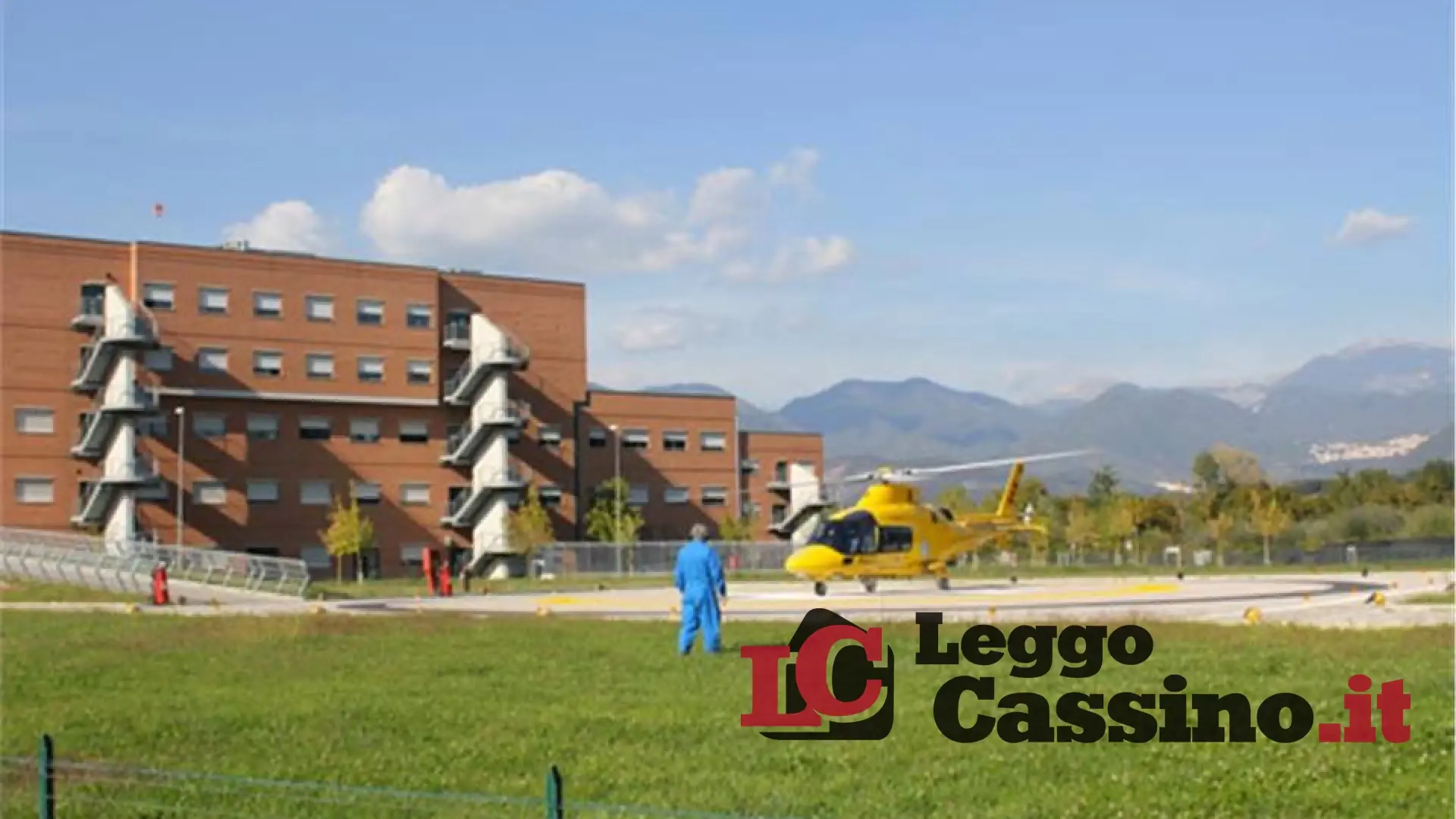 Incidente sul lavoro, giovane di Sant'Elia elitrasportato