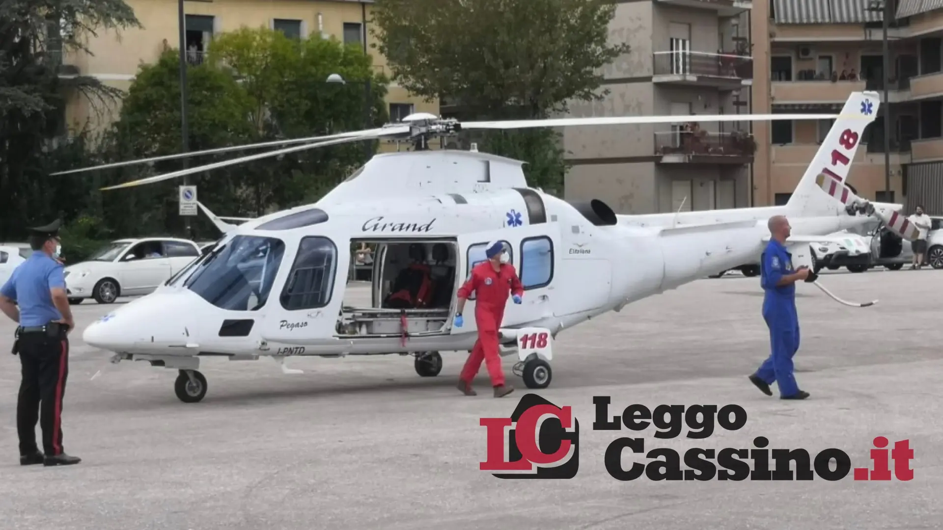 Scontro tra centauri in via Montecassino: un ferito grave