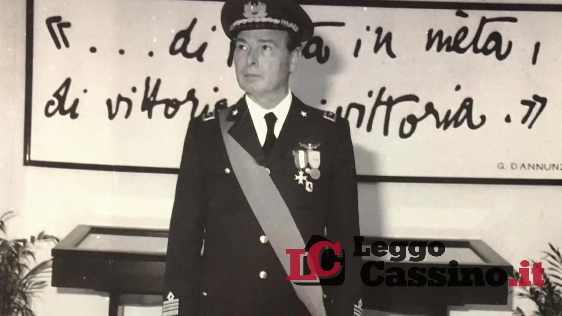 Roccasecca piange il Colonnello Quirino Giannitelli