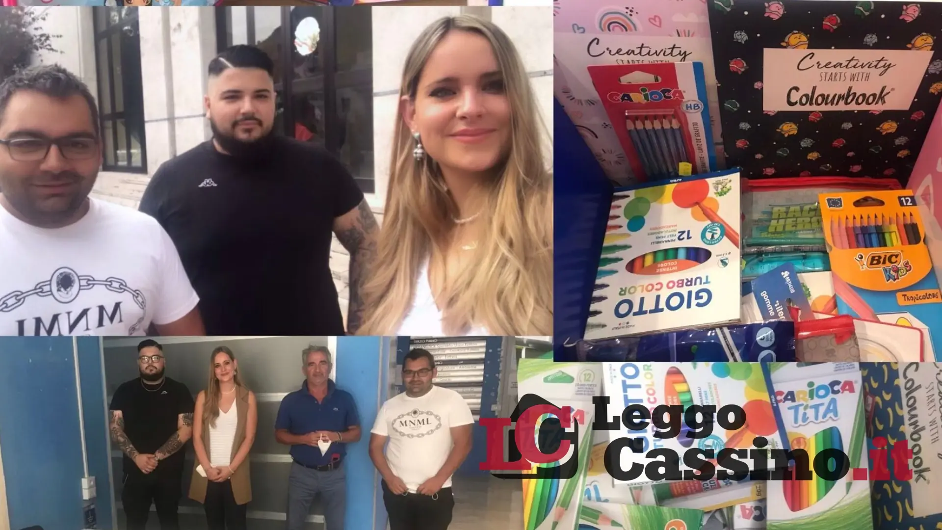 Suona la campanella e a Cassino arriva lo "zaino solidale"