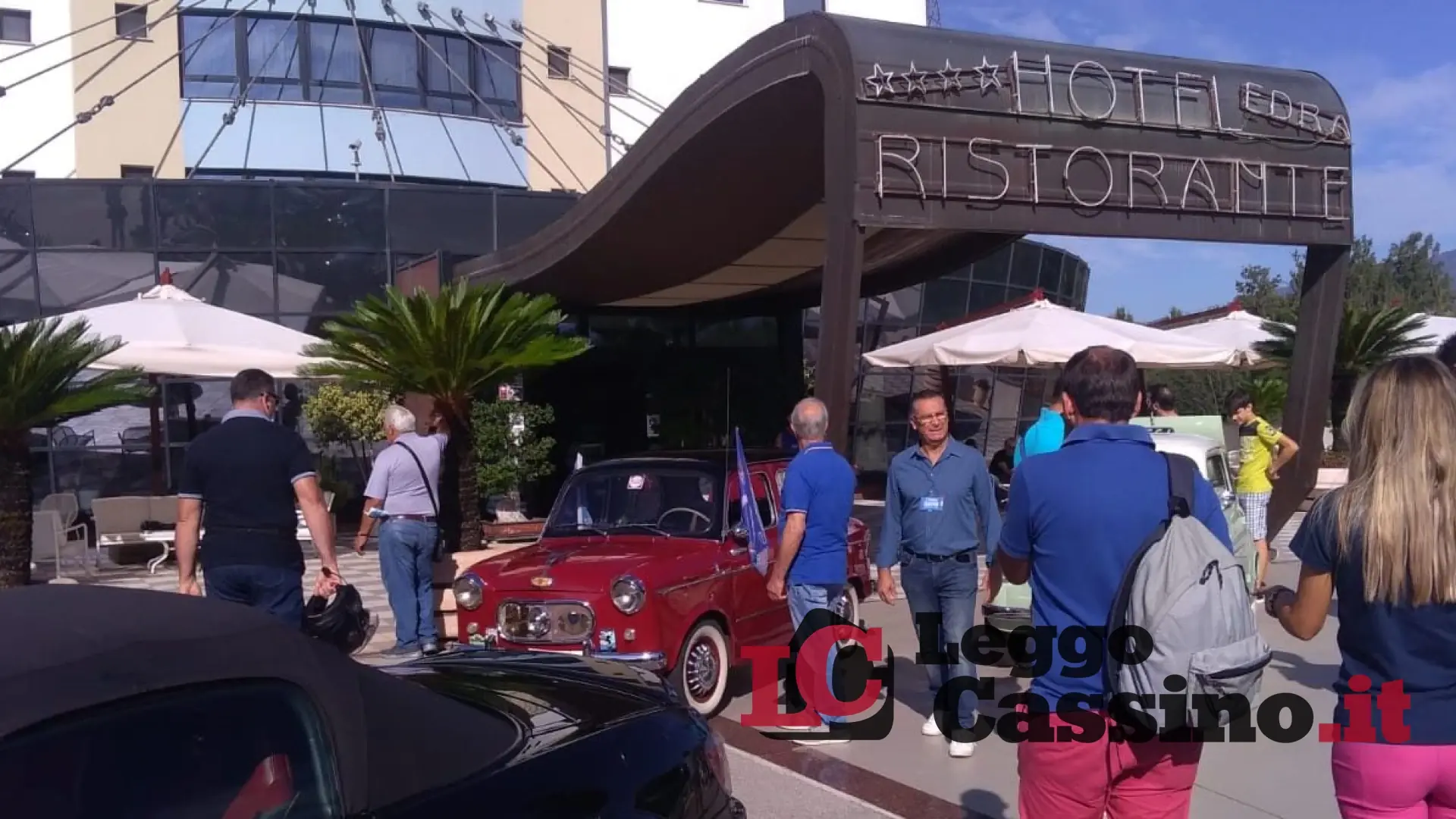 A Cassino il raduno di auto e moto d'epoca