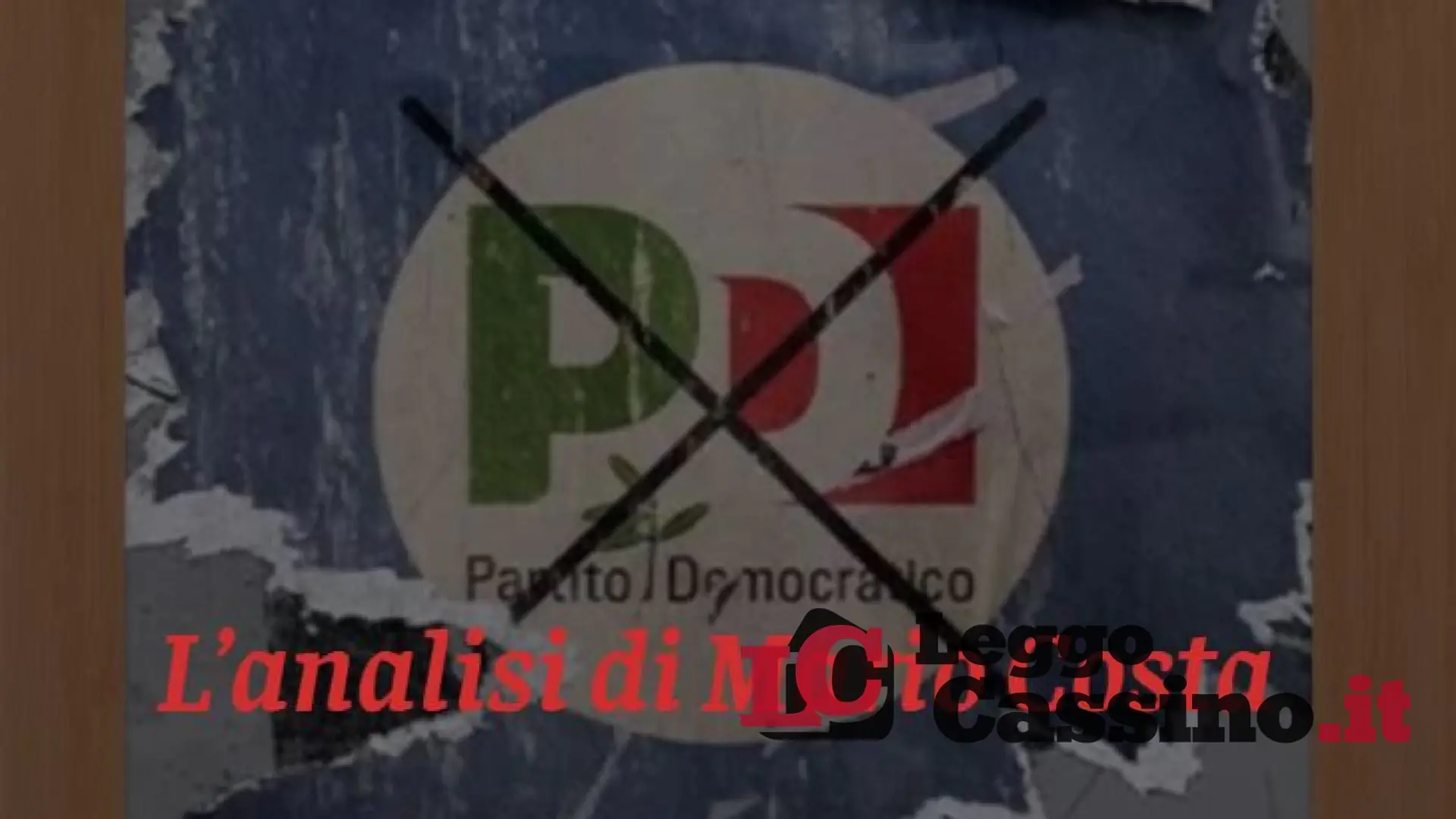 Ora e subito, si impone al Pd una radicale inversione di rotta di una linea politica suicida