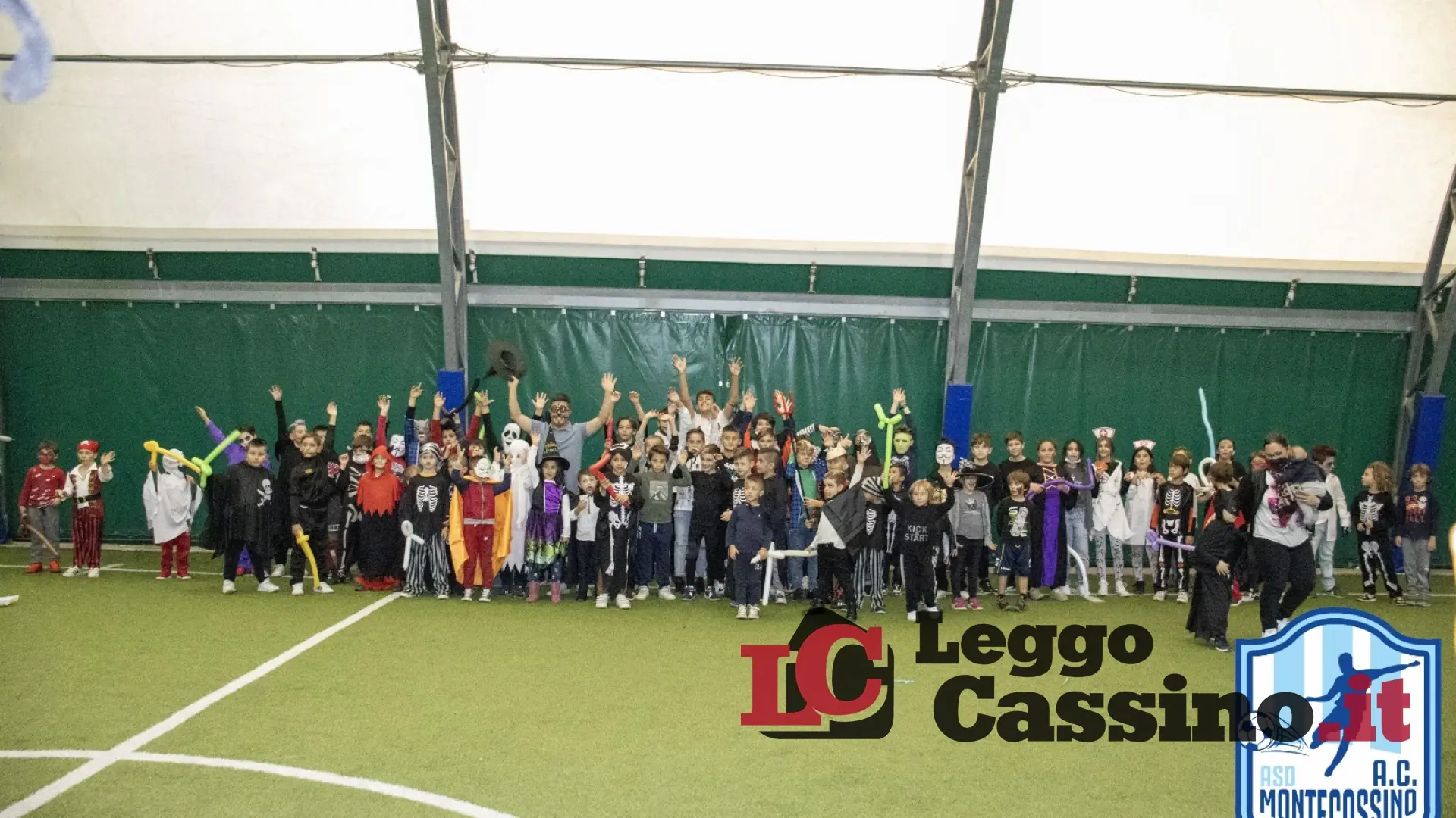 Festa di Halloween alla scuola calcio "A. C. Montecassino"