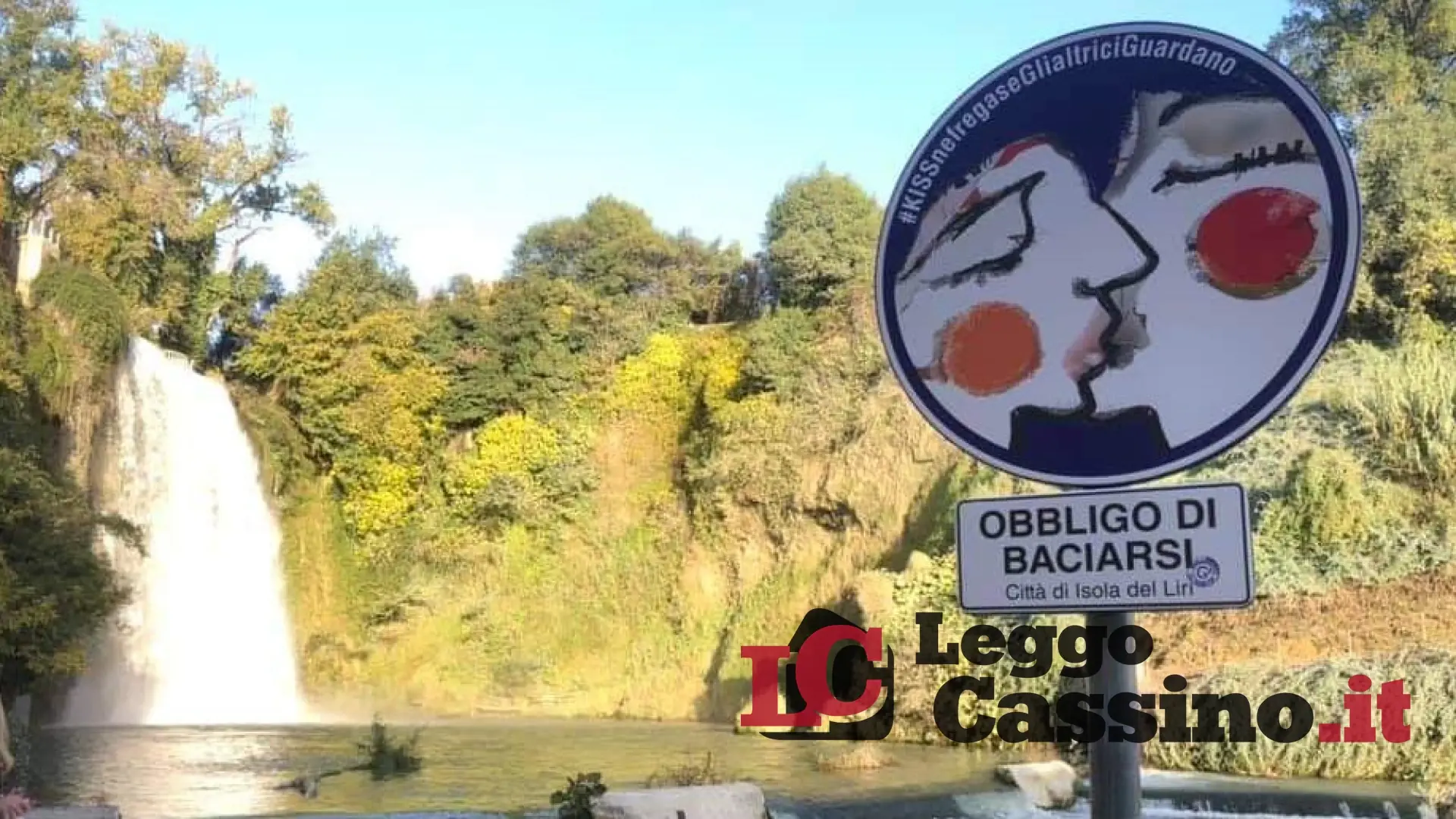 A Isola Liri c'è l'obbligo di... baciarsi