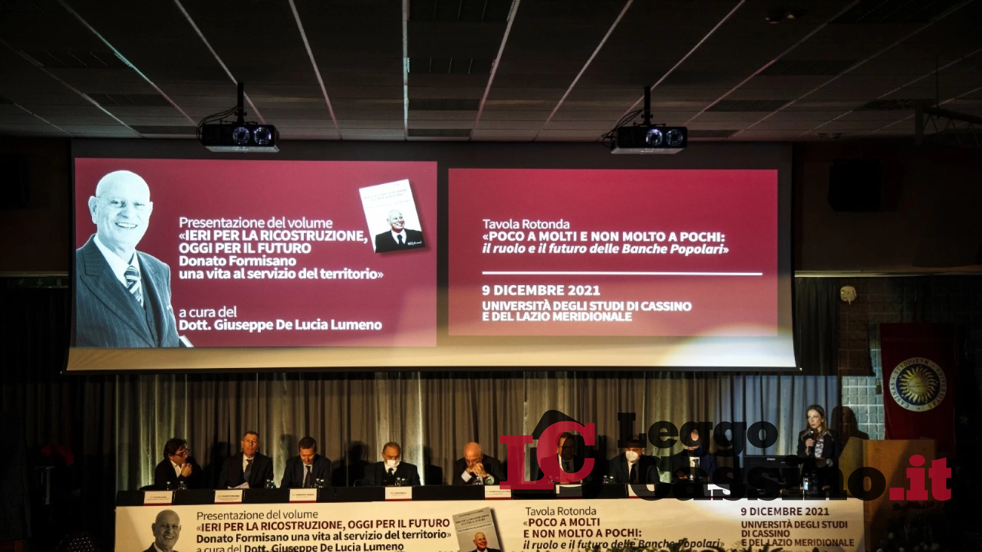 L'omaggio di Cassino a Donato Formisano