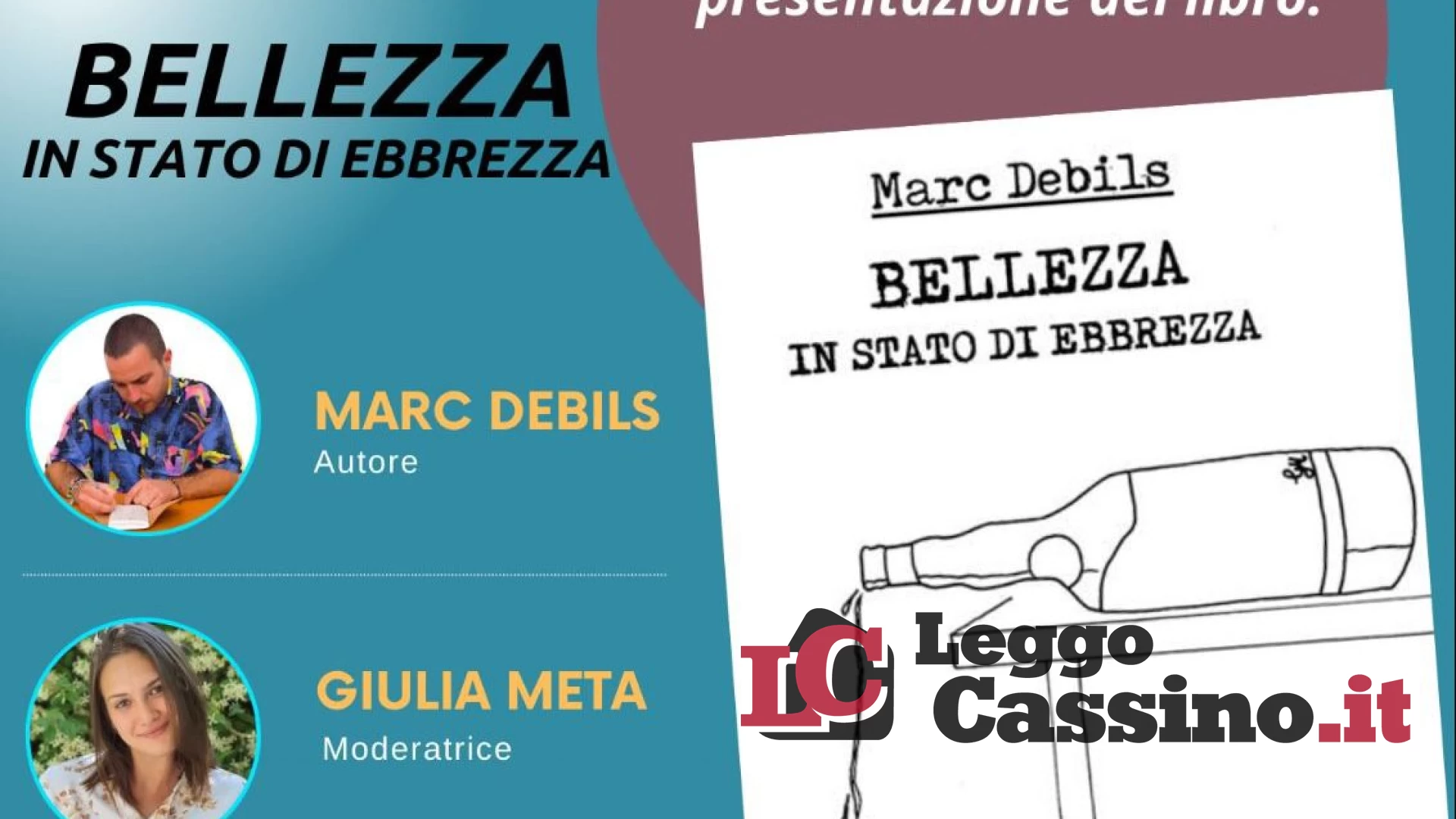 "Bellezza in stato di ebbrezza": ecco l'evento in Sala Restagno