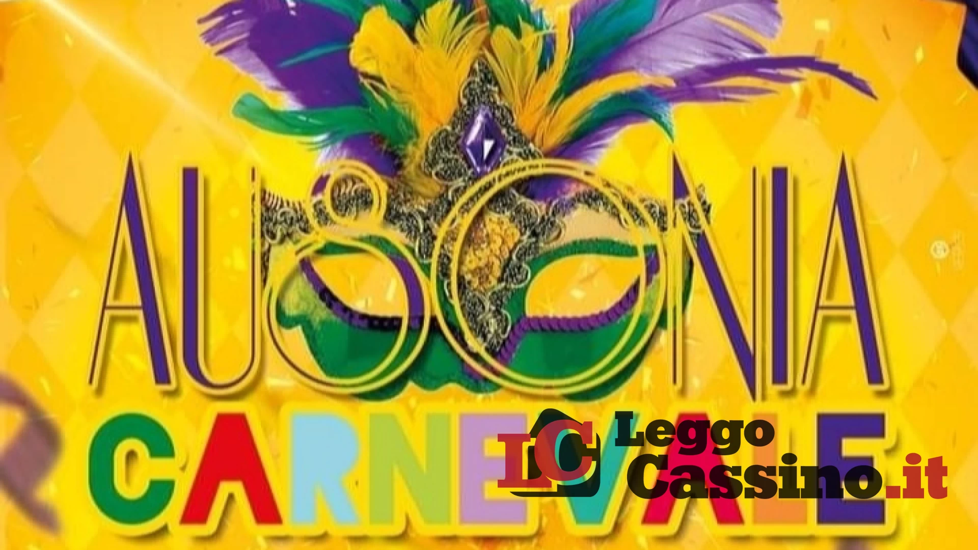 Il 27 febbraio c'è "Ausonia Carnevale": sfilata in piazza