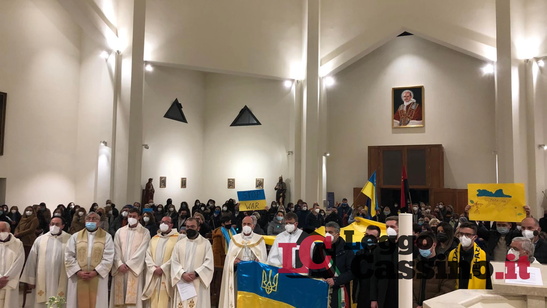 "Cassino conosce le atrocità della guerra ed è città messaggera di Pace"