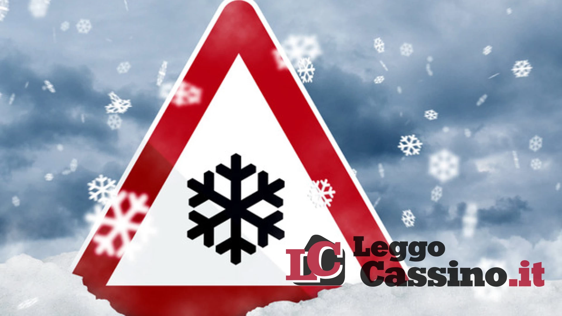 Allerta neve al di sopra dei 500 metri. E non è un pesce d'aprile!