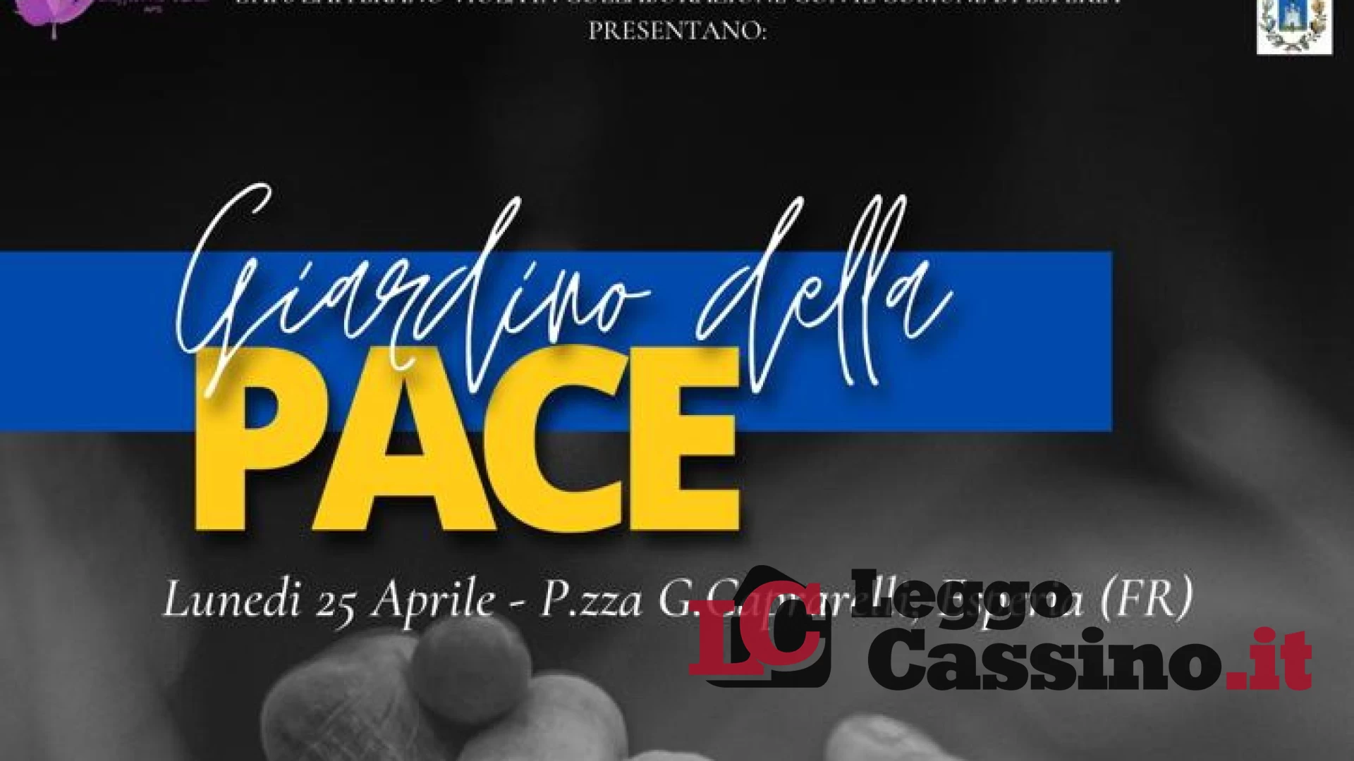 Ad Esperia sarà inaugurato il "Giardino della Pace"