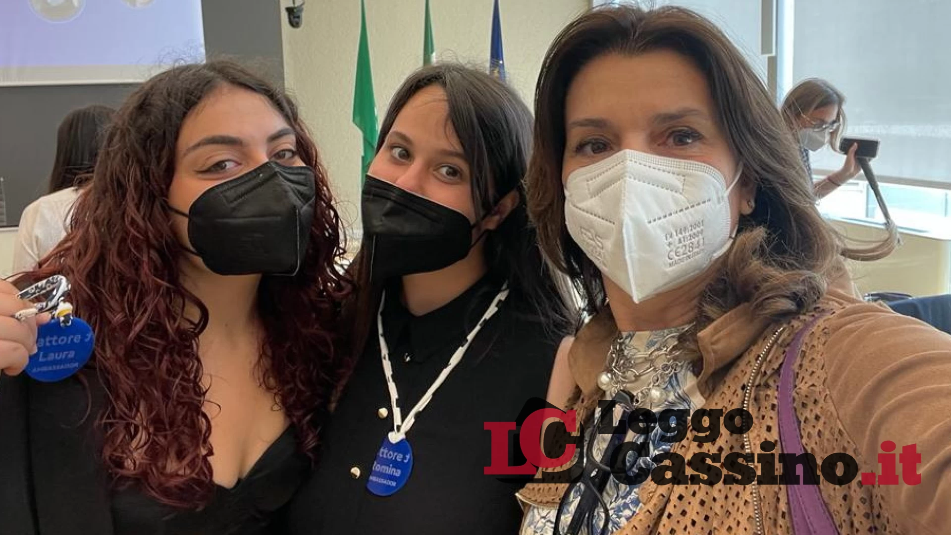 Due "ambasciatrici" di Cassino a Milano