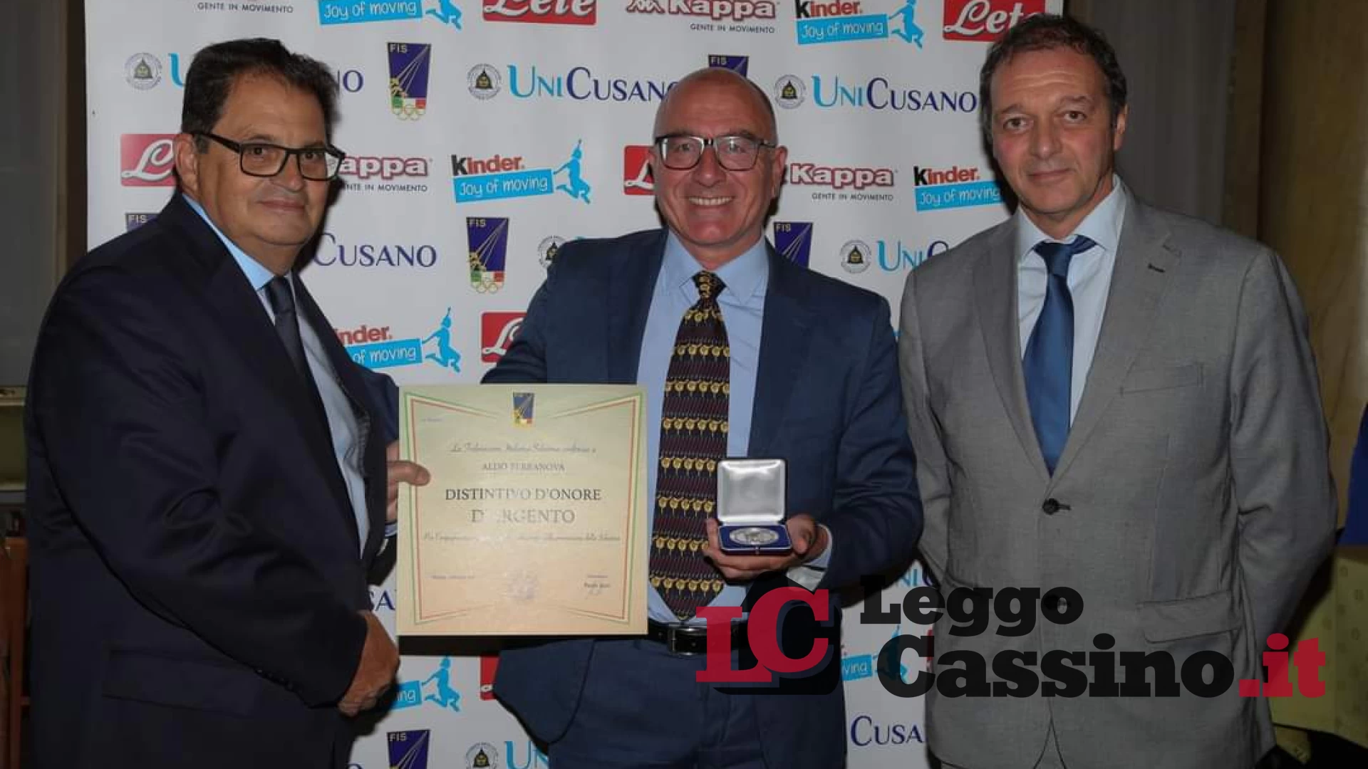 “Scudetto d’Onore d’Argento” ad Aldo Terranova