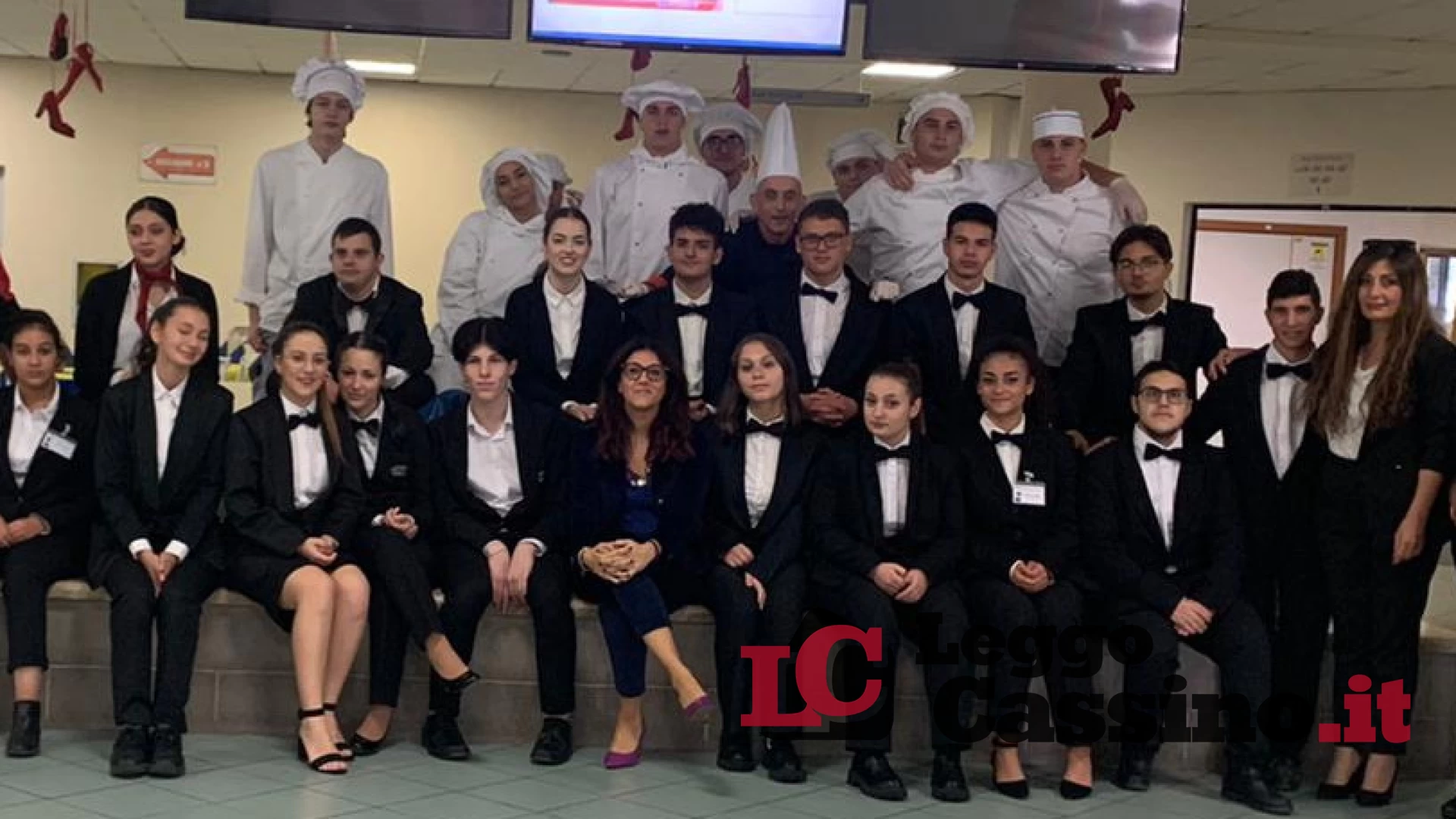 L'Alberghiero di Cassino ha organizzato un wellcome coffee ed un light lunch