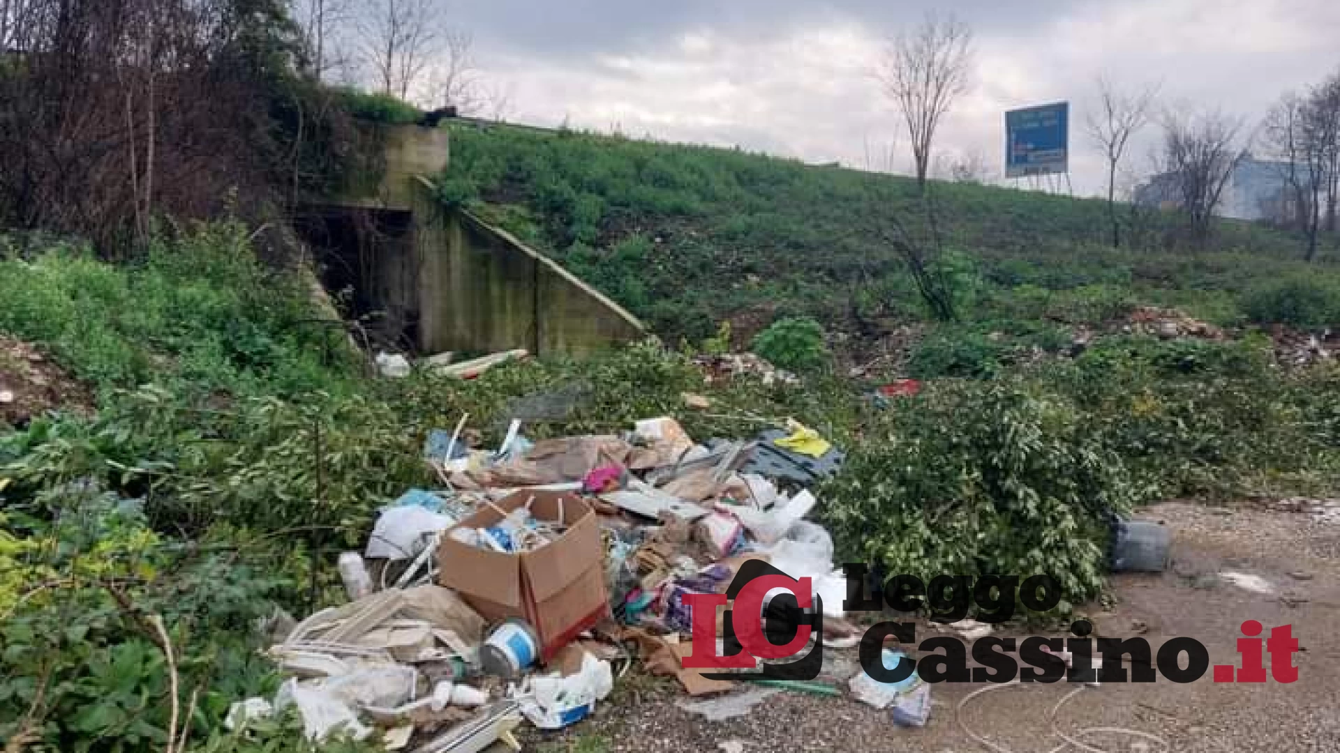 Discariche a cielo aperto tra Cassino e Cervaro: l'ira dei residenti