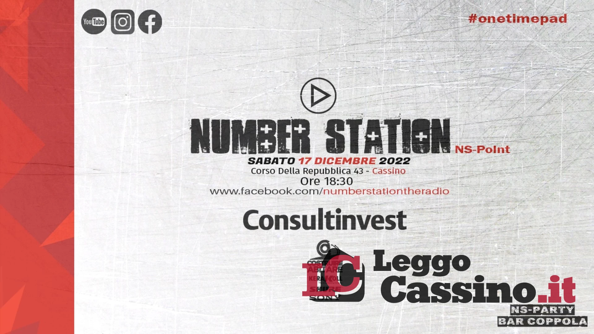 Nasce 'Number Station', sabato l'inaugurazione