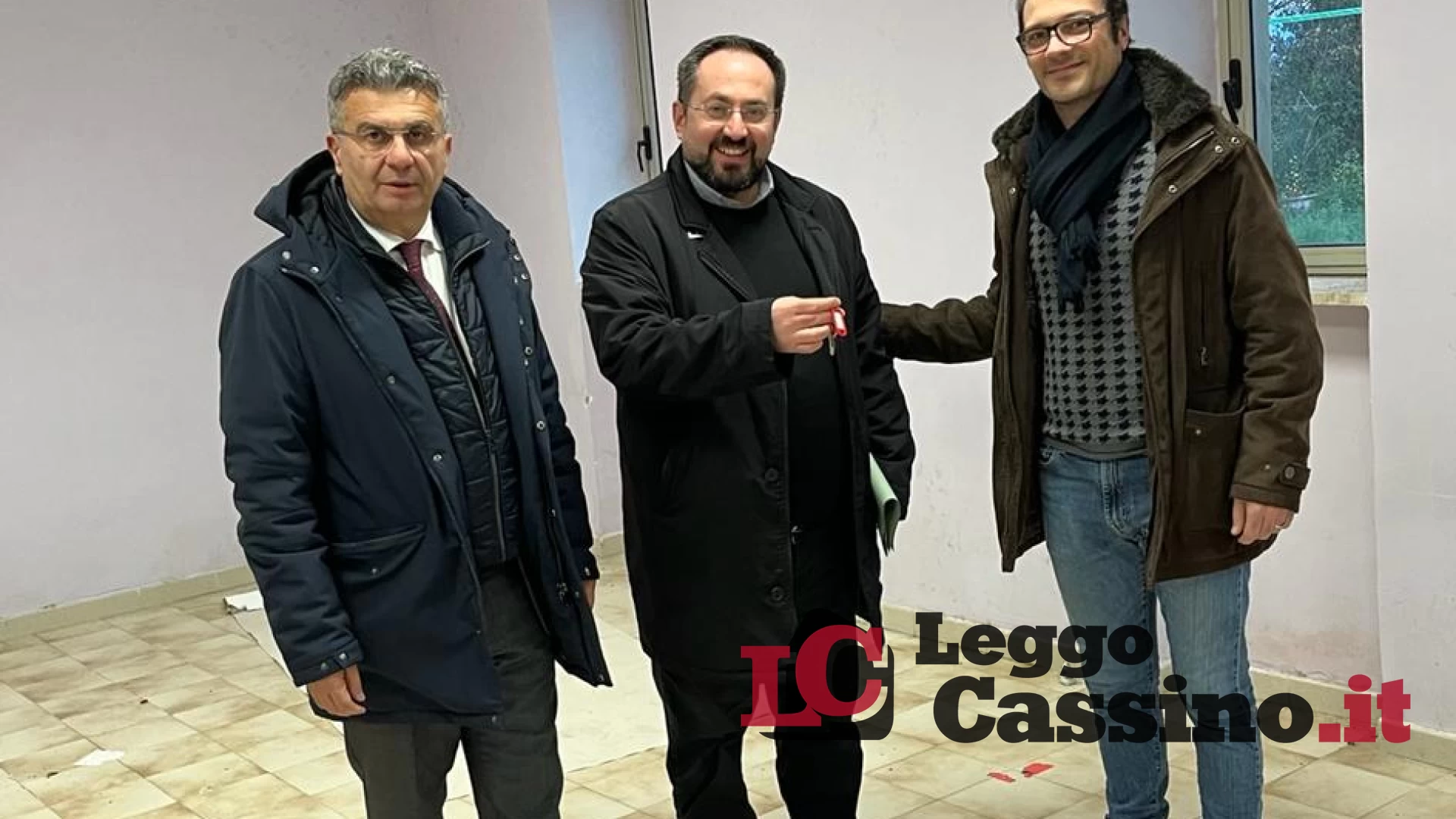 Cassino, i locali della ex contrada Panaccioni alla parrocchia di S. Angelo