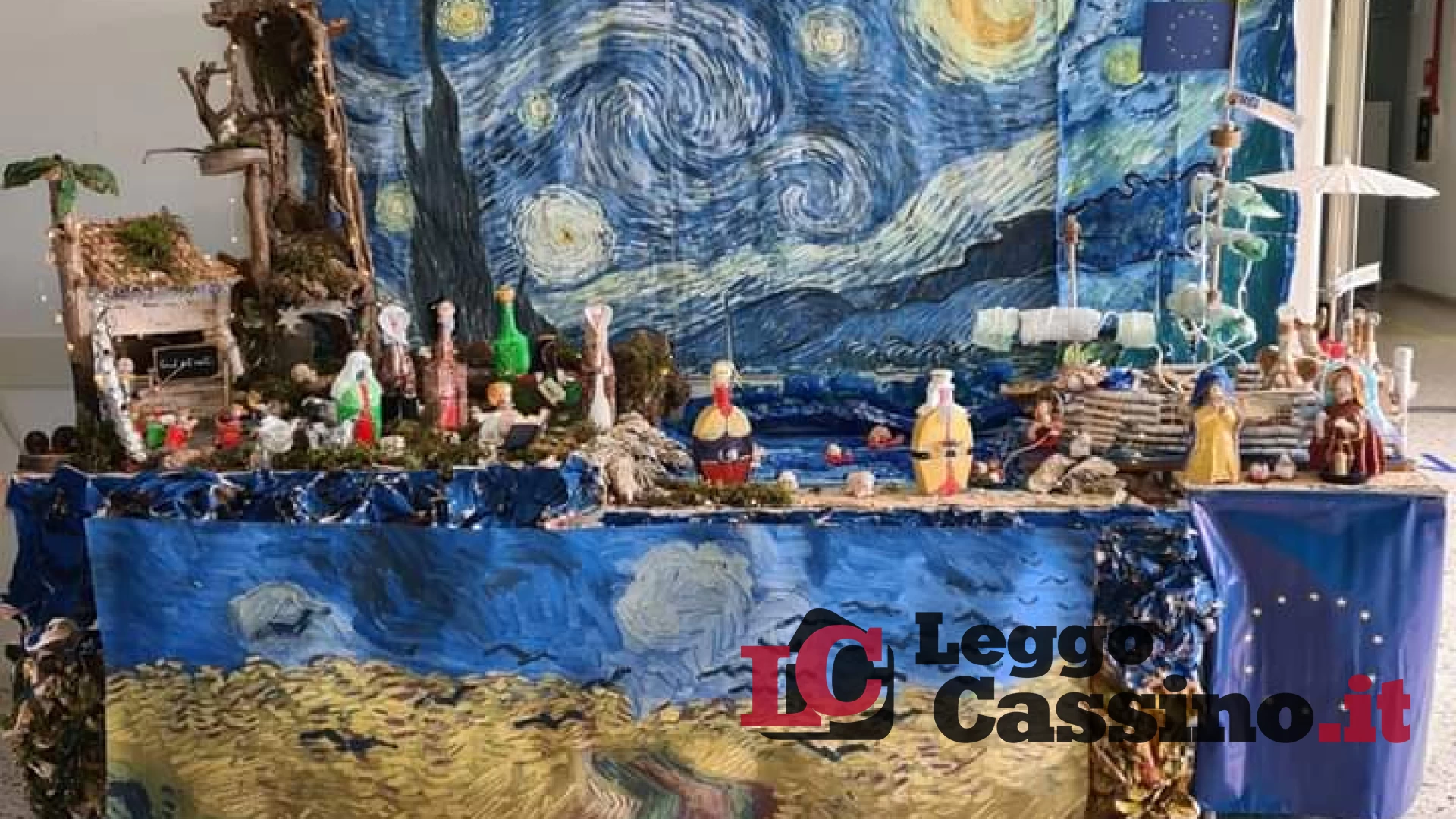L'I.I.S. Medaglia d'Oro Città di Cassino con le parole di Van Gogh augura buon Natale e buon Anno a tutti