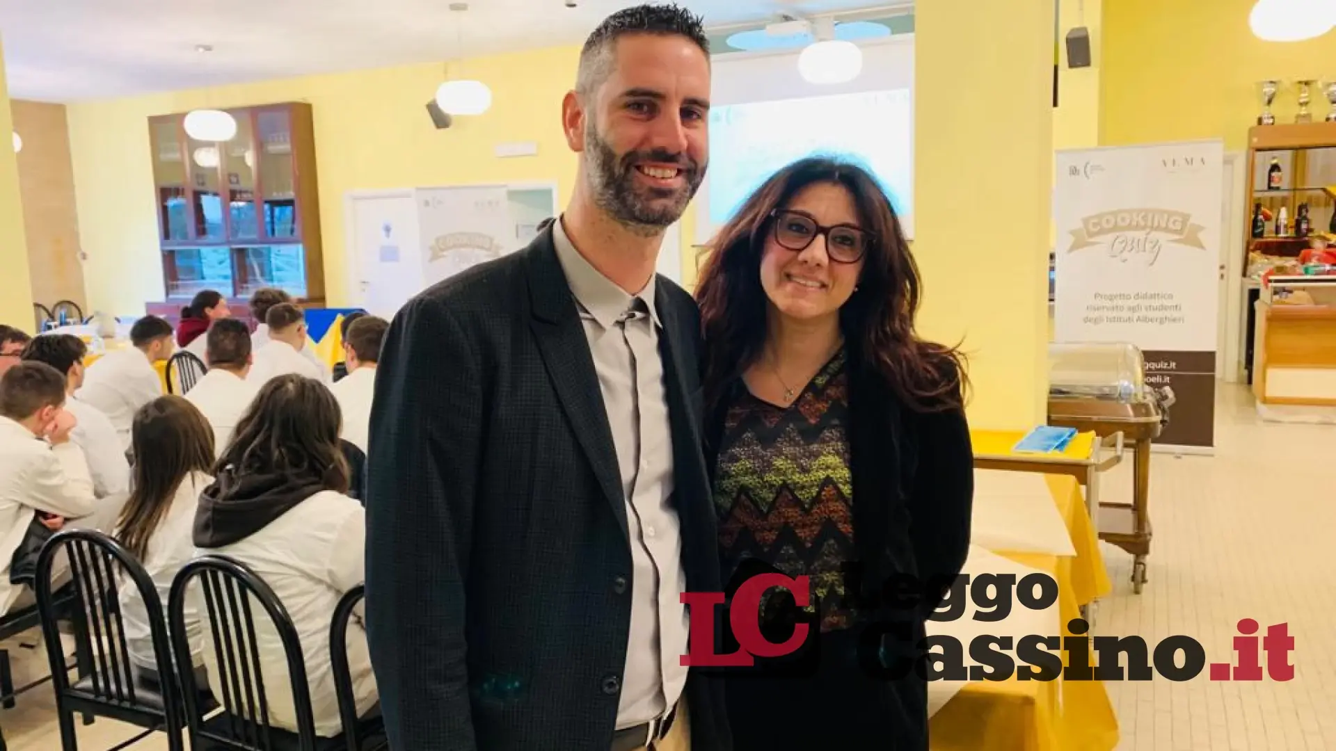 L’IIS San Benedetto di Cassino, indirizzo Enogastronomia, ha ospitato una tappa del Cooking Quiz