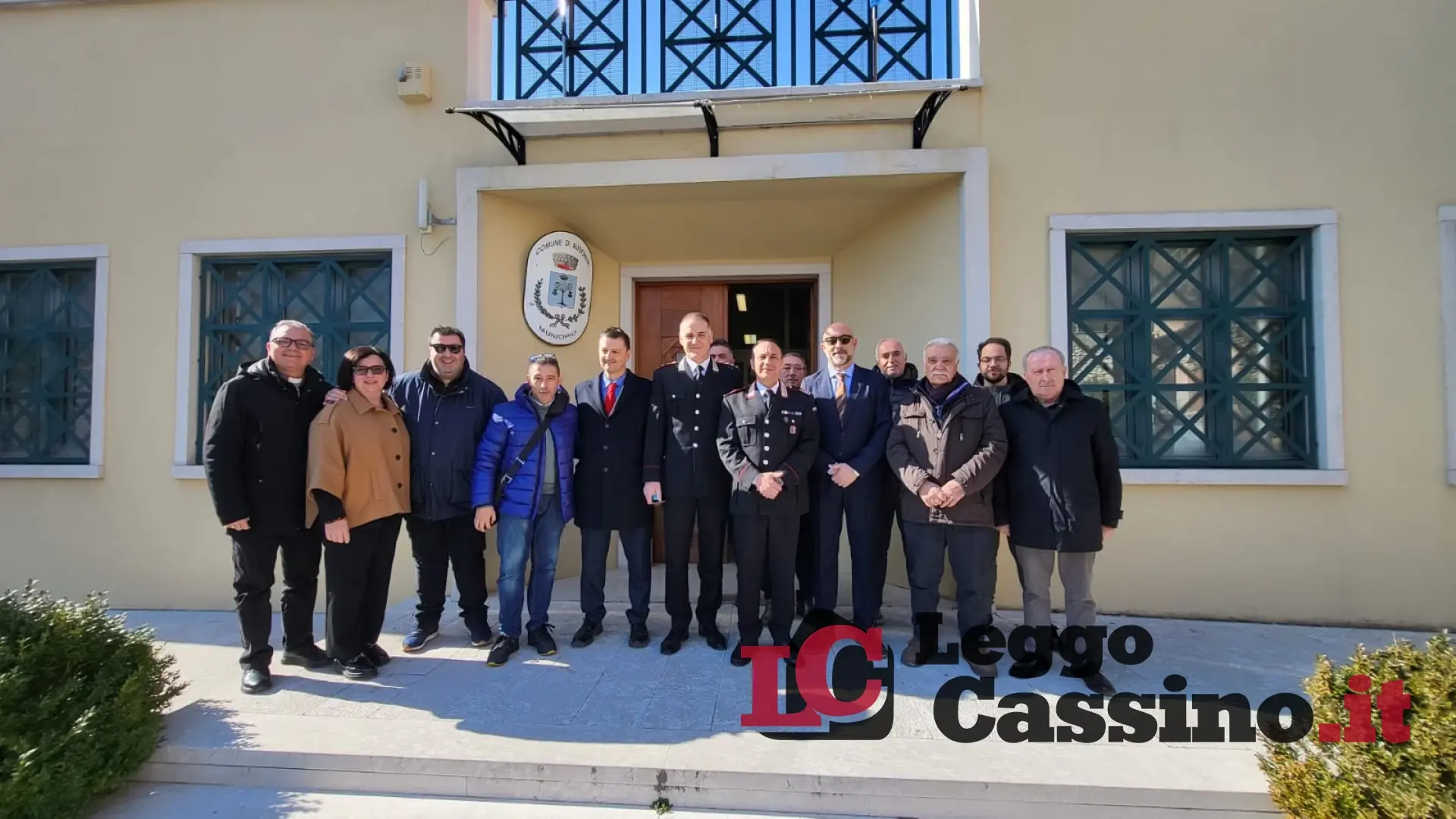 Ausonia saluta il Maresciallo dei Carabinieri Raffaele Patrizio