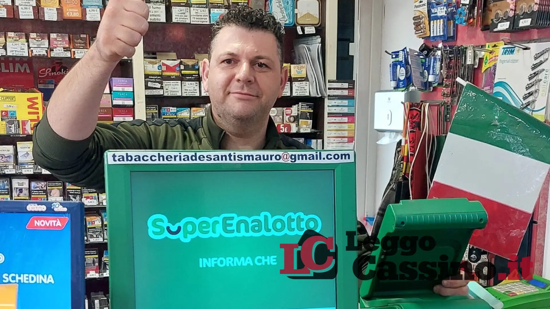 La Dea Bendata "bacia" Pignataro: maxi vincita al Superenalotto