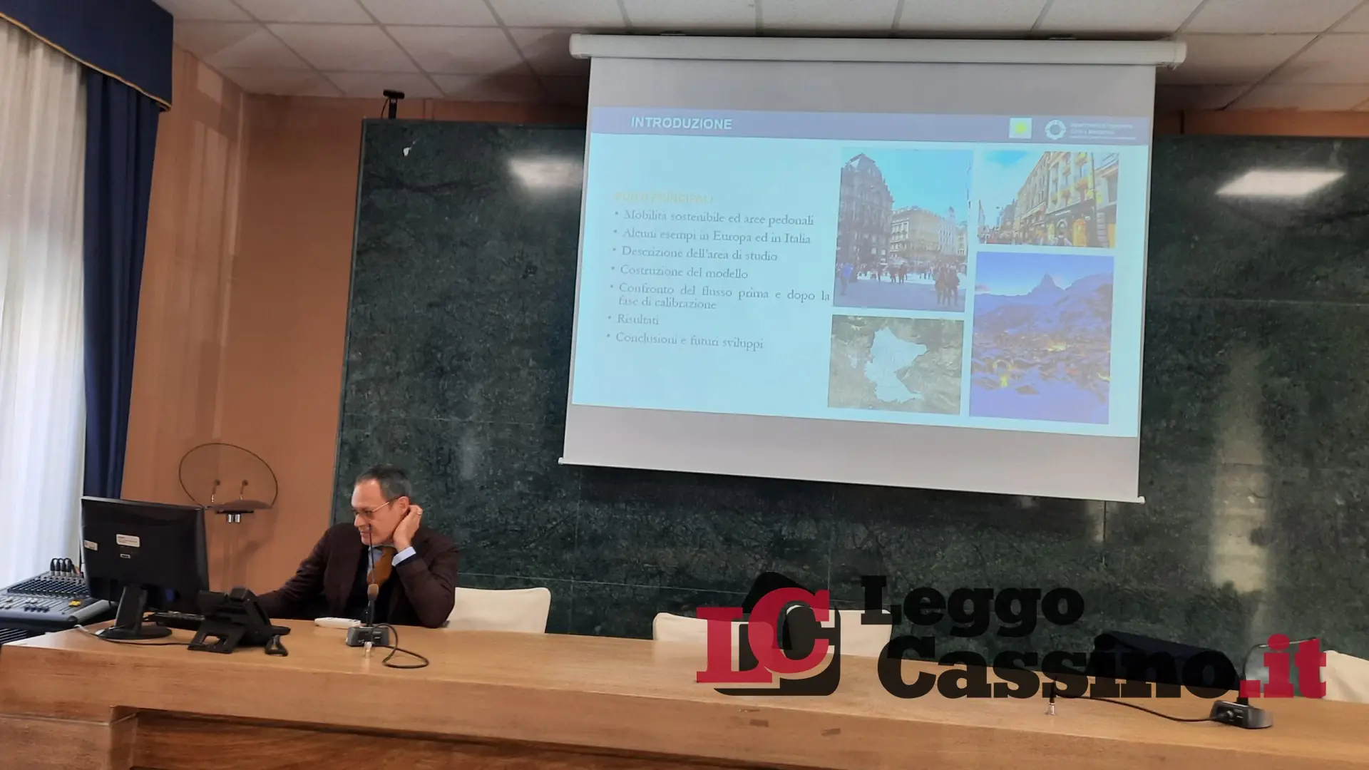 Cassino, isola pedonale e nuova viabilità: ecco il piano di D'Apuzzo