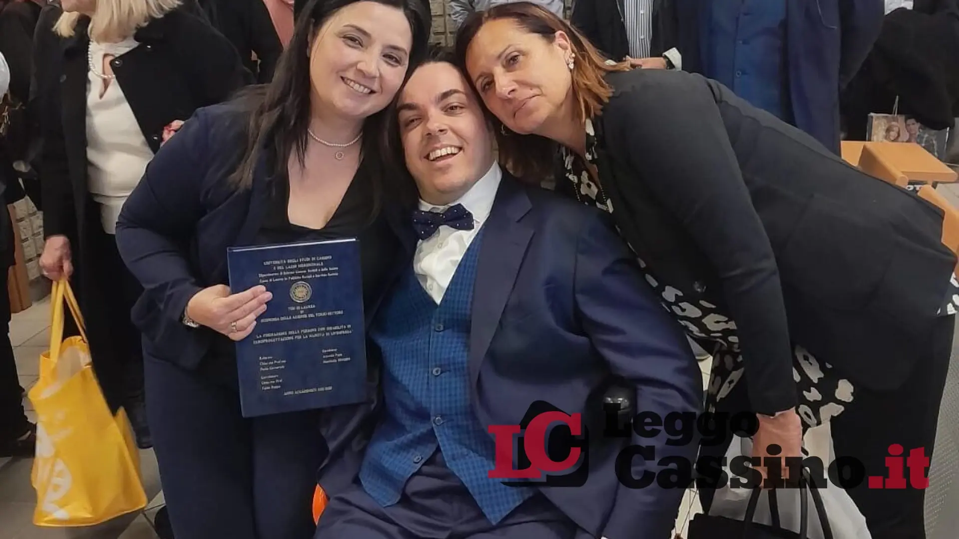 Uno studente davvero "speciale": Antonio Papa si laurea per la terza volta