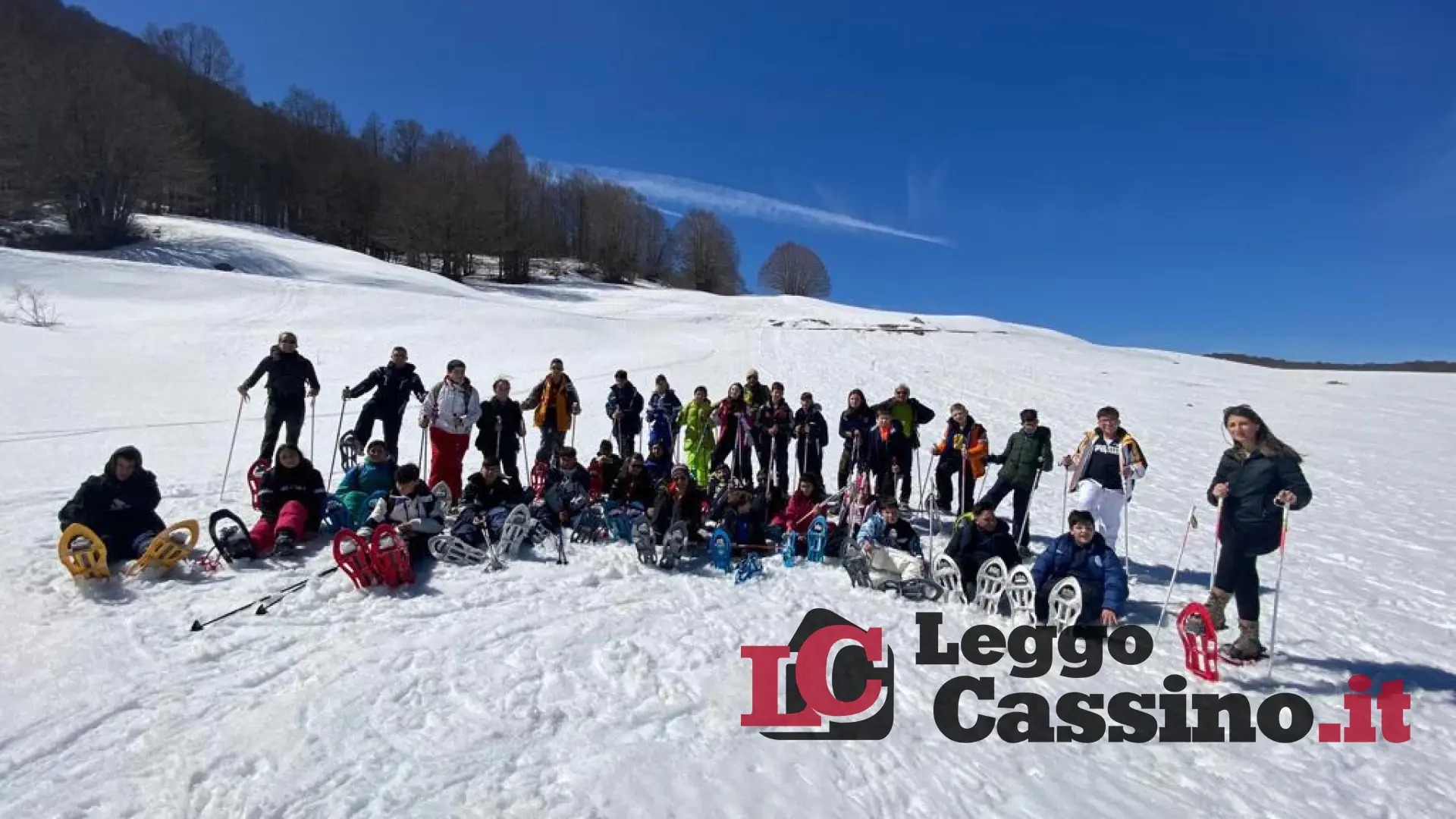 "Sport per tutti", la scuola media di Sant’Elia Fiumerapido  a Pescasseroli