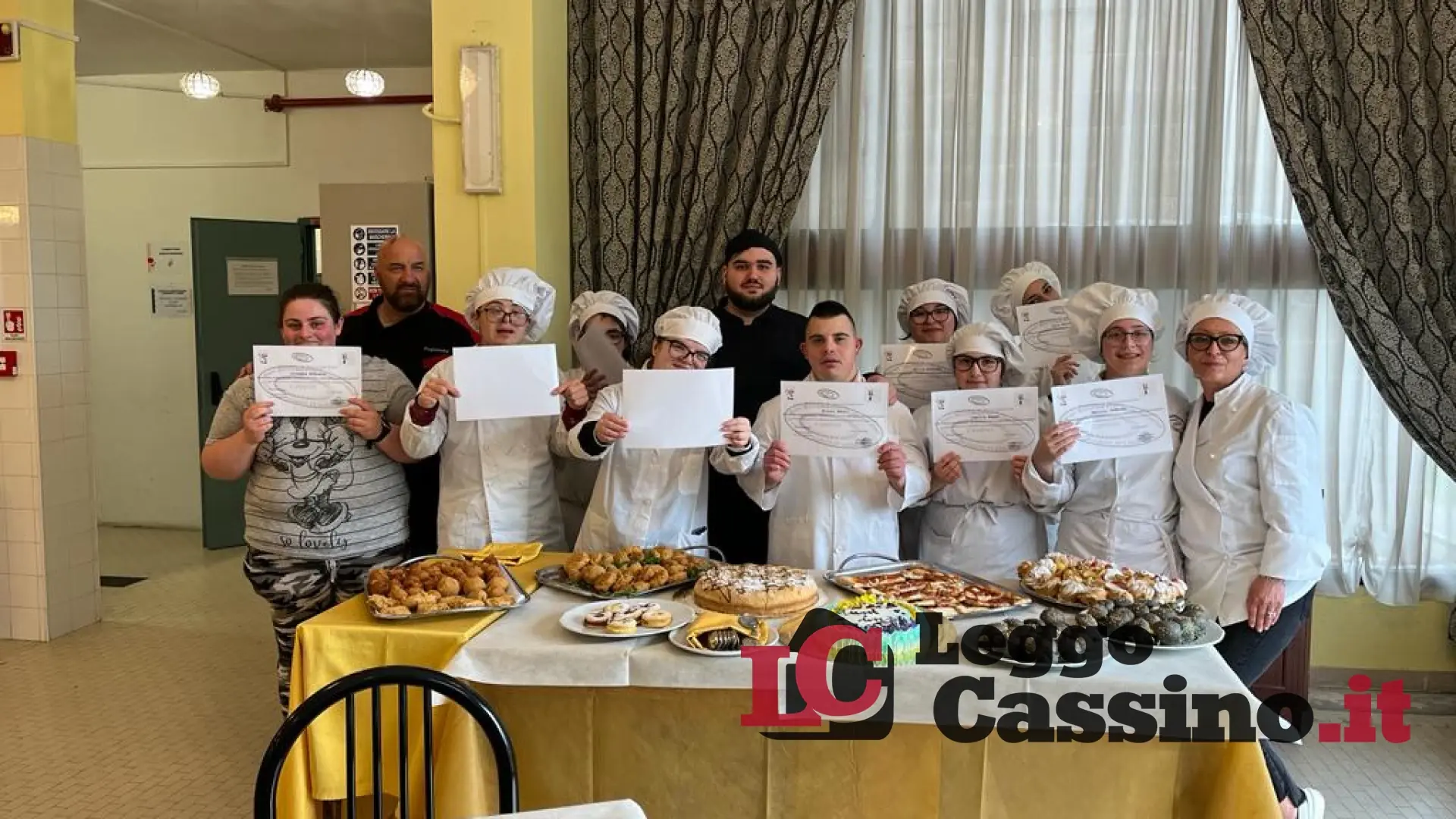 "Mani in pasta", un grande successo all'Istituto Alberghiero di Cassino
