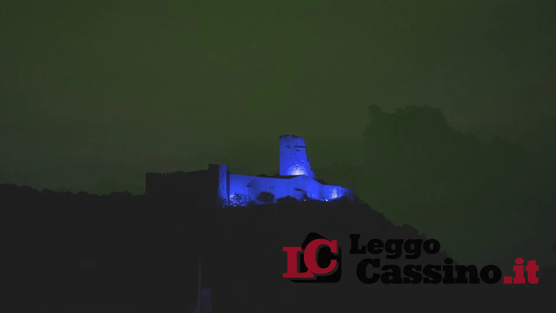 "Giornate internazionali della salute", la Rocca Janula s'illumina di blu
