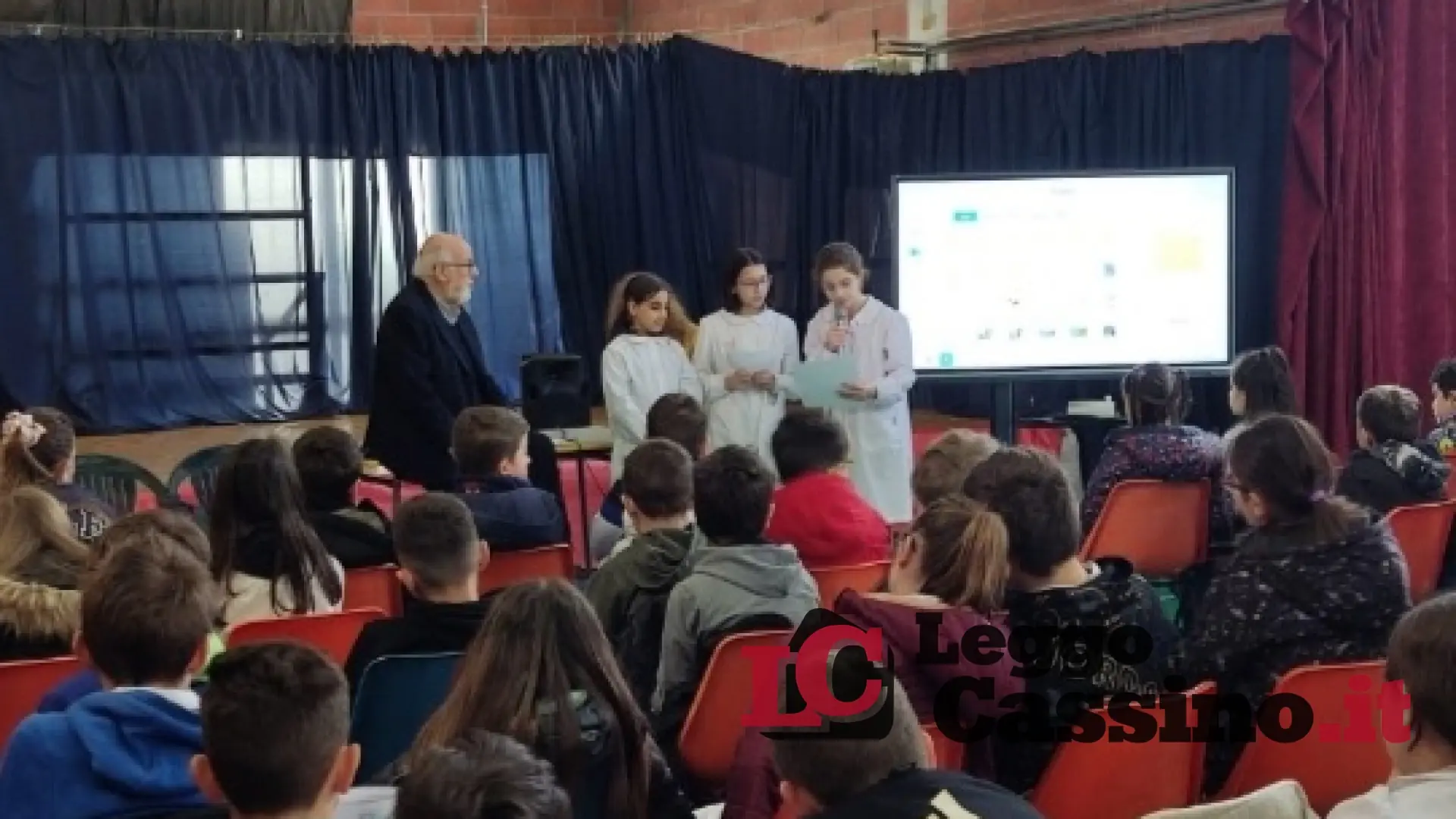 Il progetto memoria all'I.C. di S. Elia Fiumerapido. Ospiti Lello Dell’Ariccia e Claudio Fano testimoni delle leggi razziali