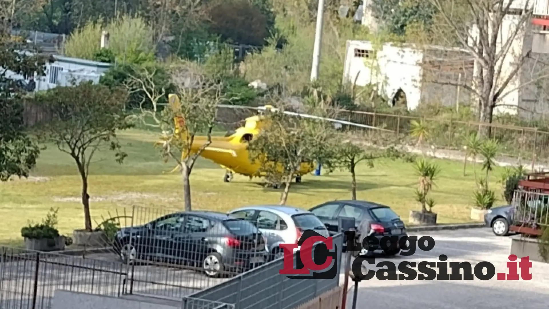 Gravissimo l'uomo caduto da un'impalcatura questa mattina a Cassino in un cantiere edile