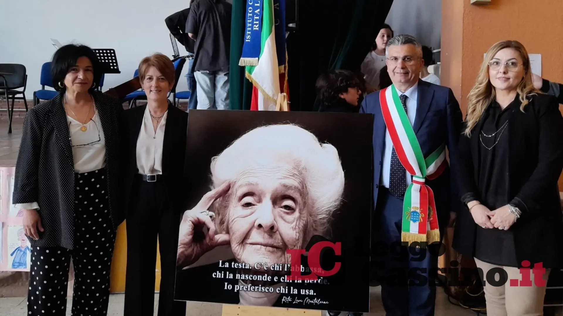 Cassino, ecco la scuola intitolata a Rita Levi Montalcini