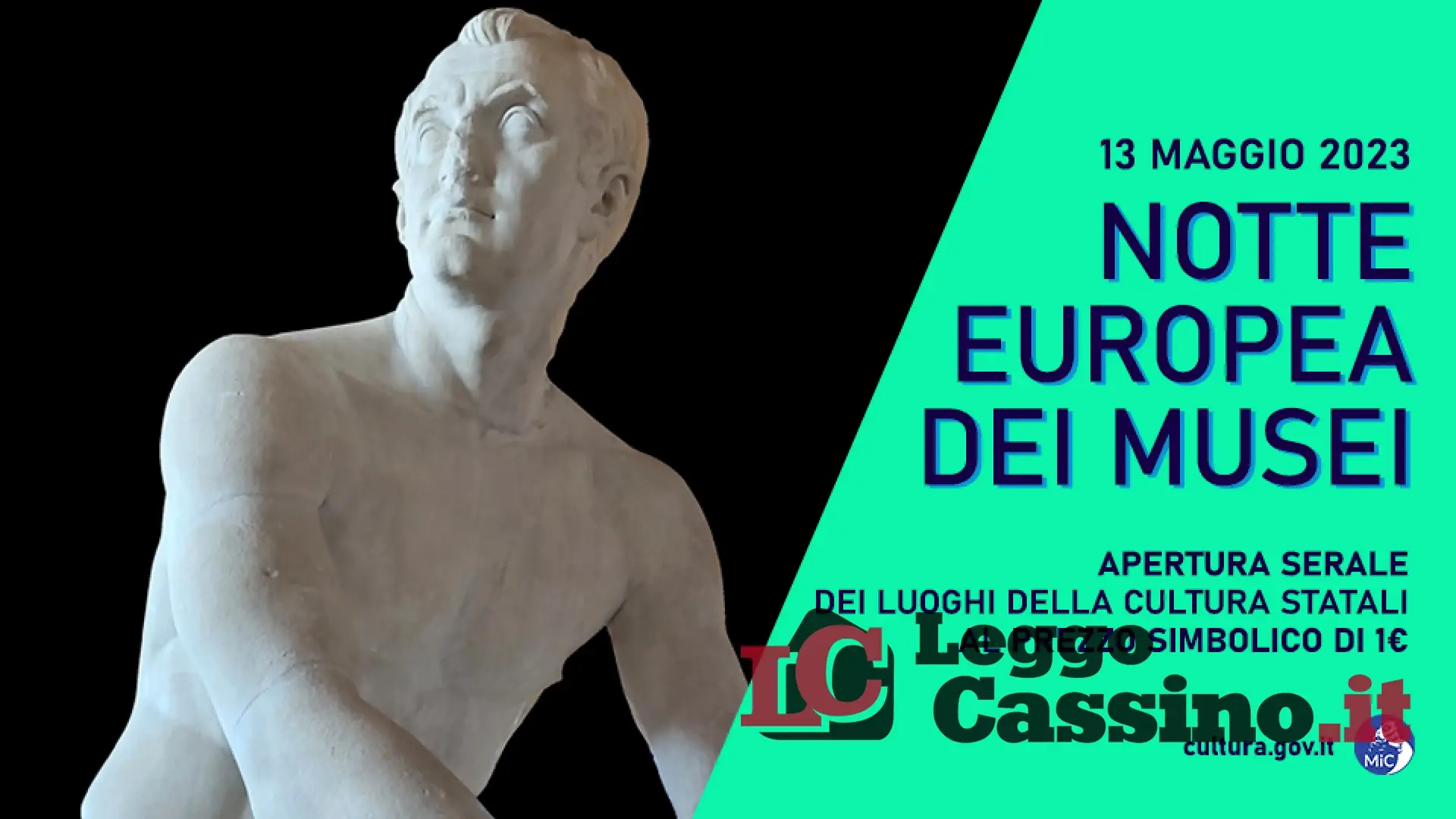 Sabato 13 maggio 2023 torna l’appuntamento con la Notte Europea dei Musei