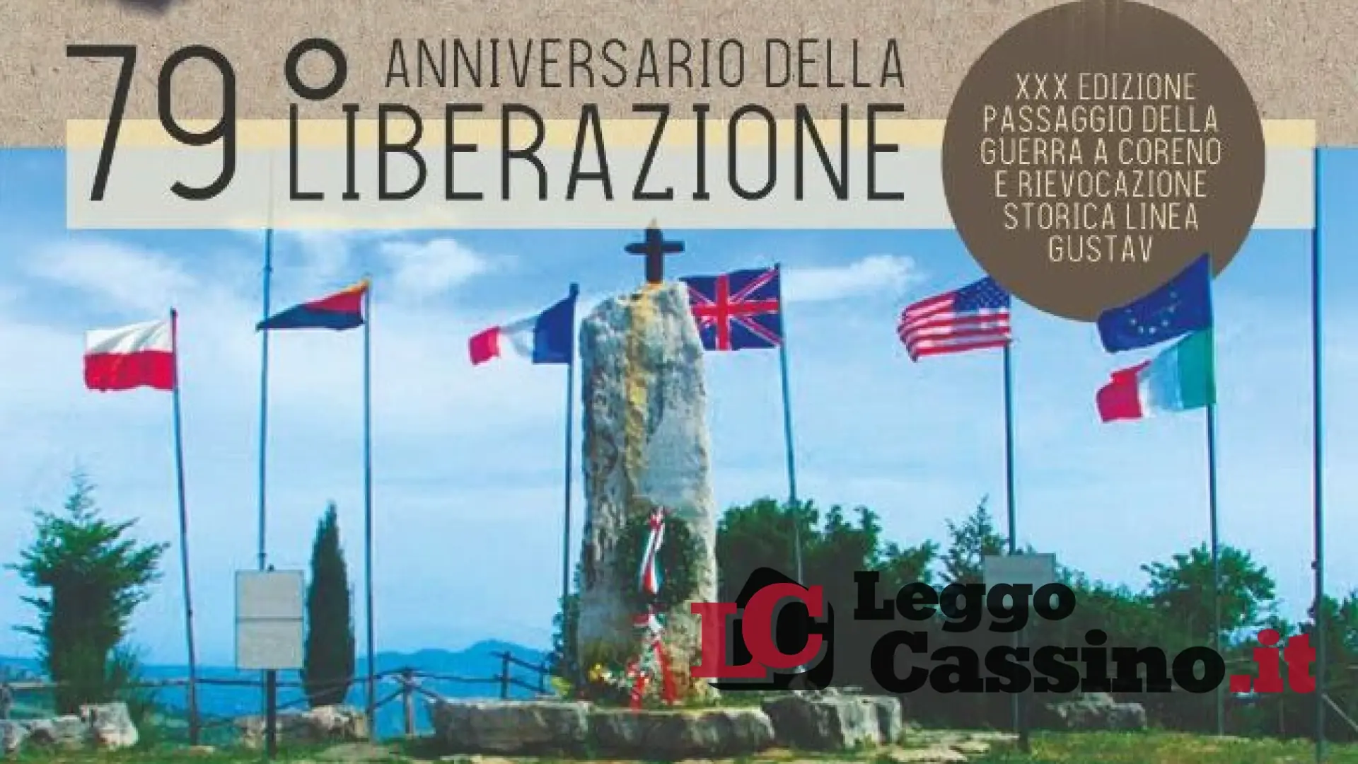 Coreno Ausonio: al via le manifestazioni per il 79° Anniversario della liberazione del paese