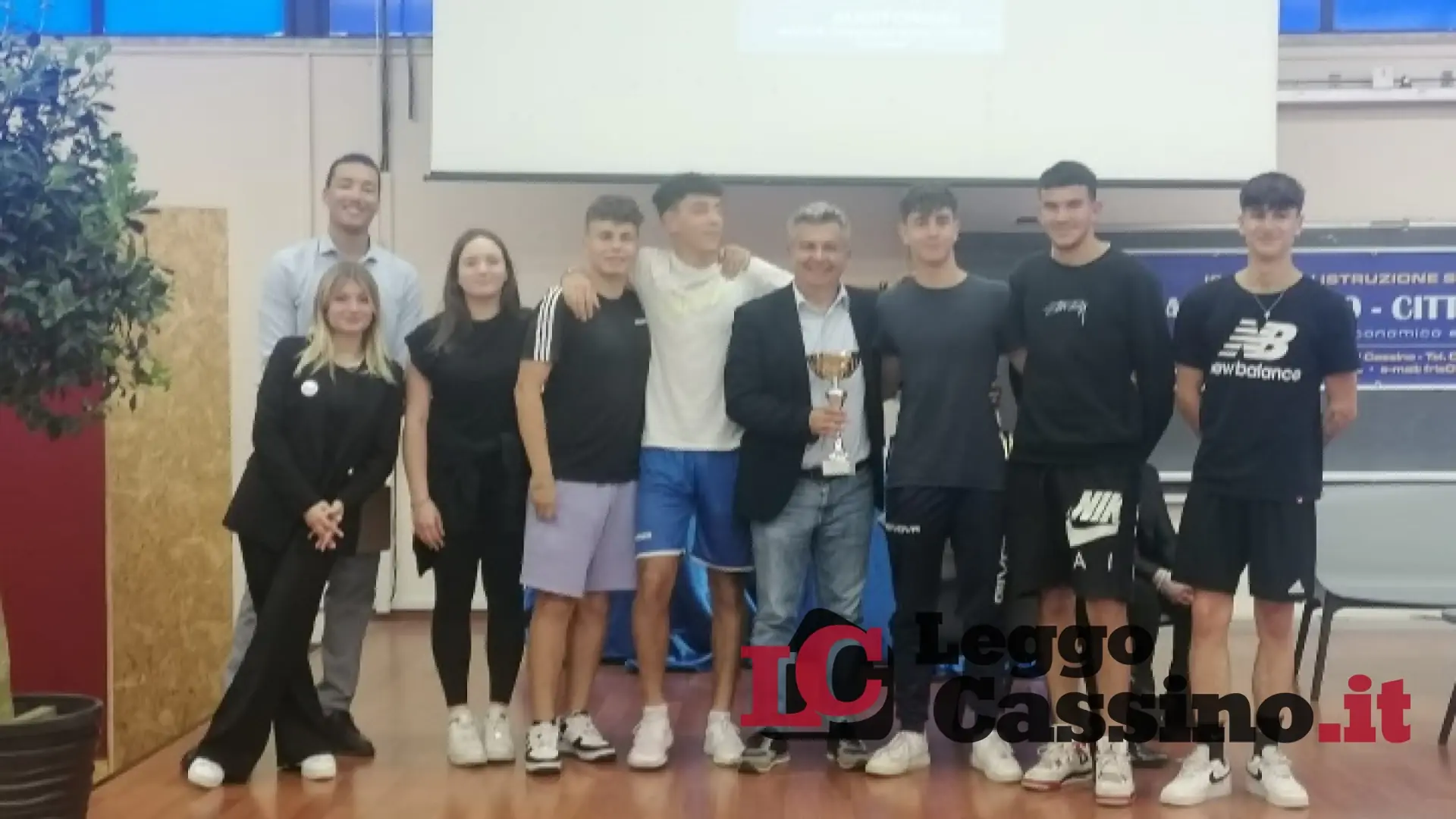 "Dona un sorriso con lo sport" all'I.I.S. Medaglia d'Oro "Città di Cassino"