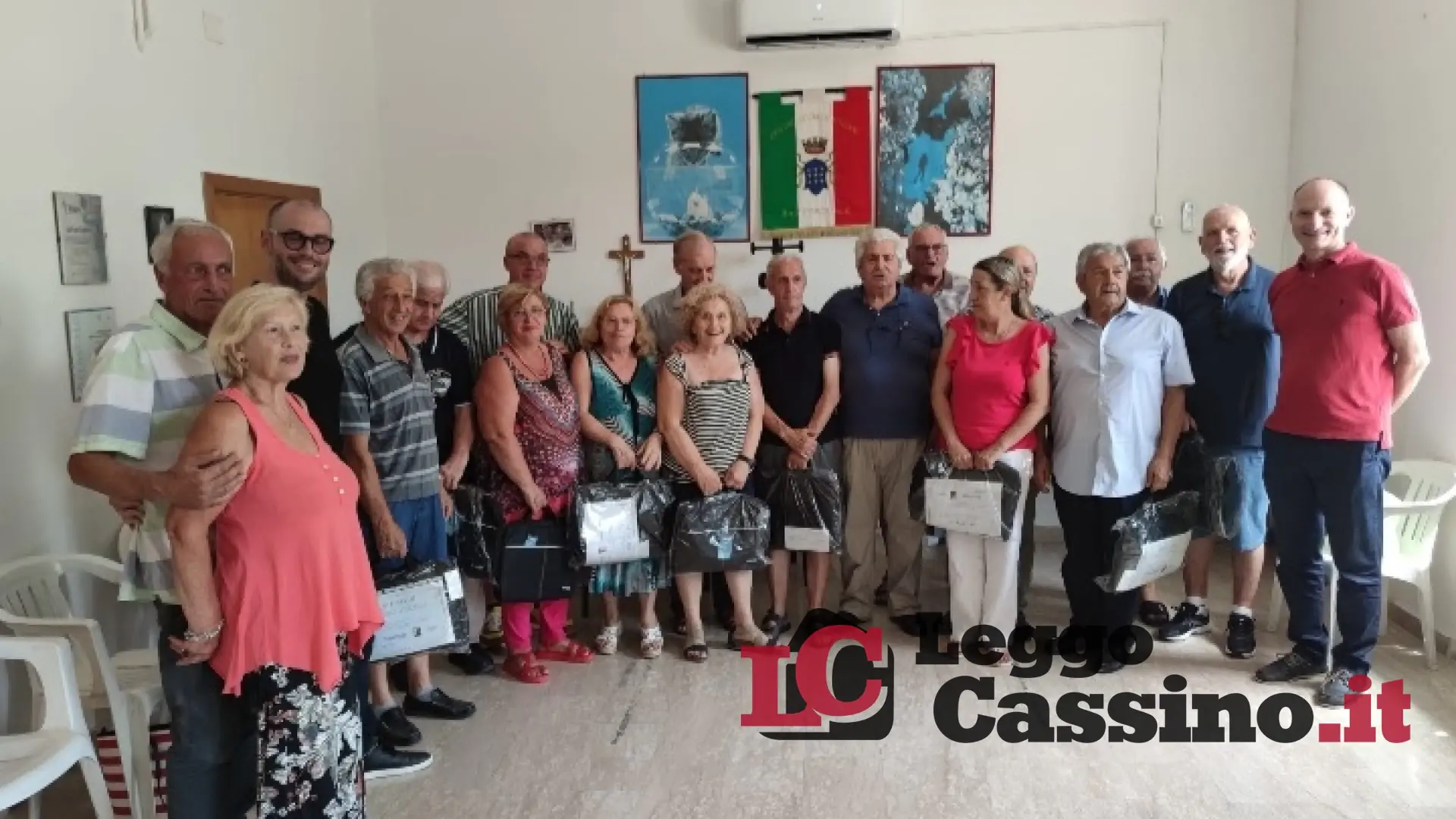 Consegnati gli attestati di partecipazione al corso di computer organizzato dal Centro Senior di San Pasquale di Cassino