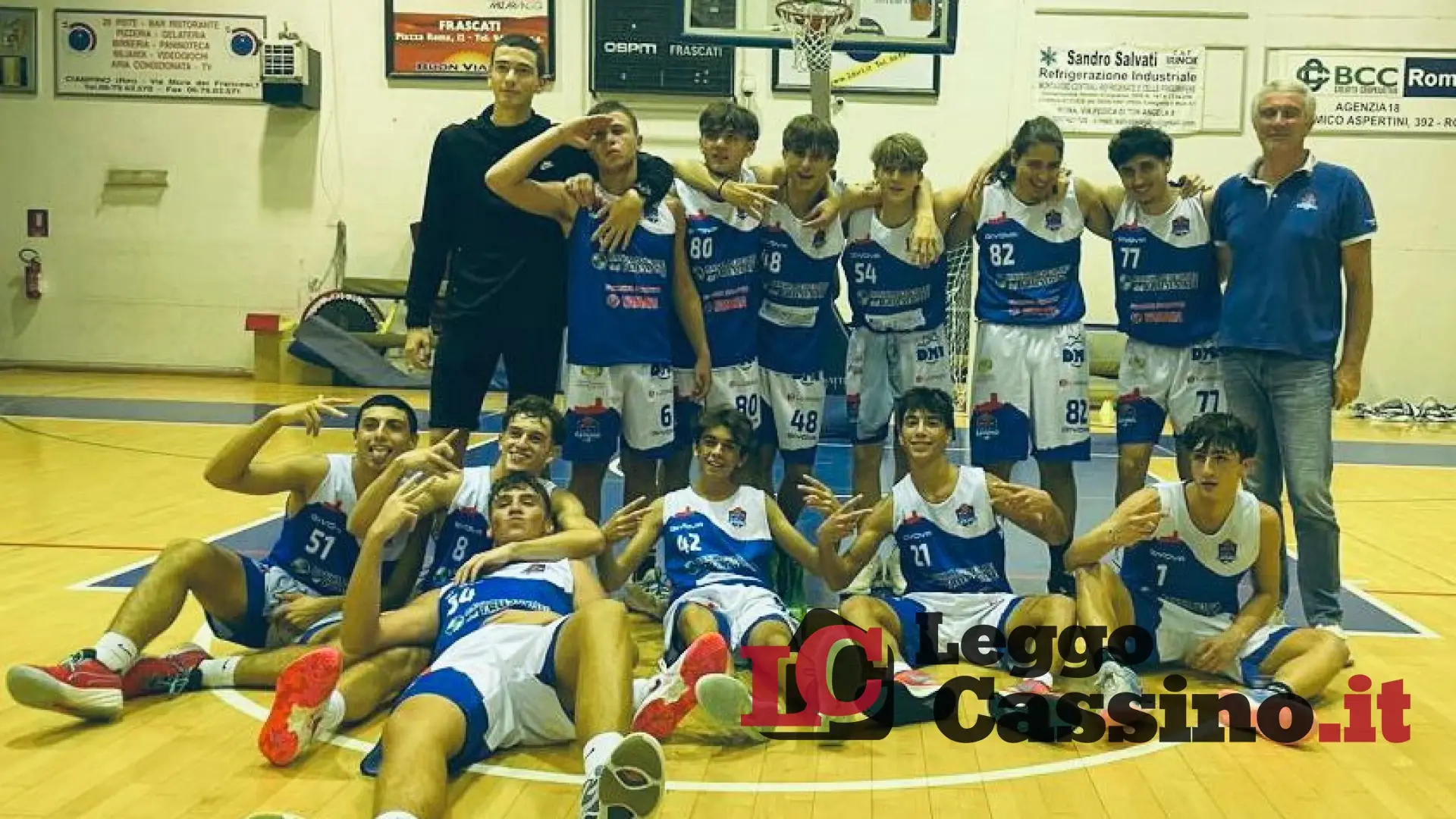 Buona la prima! L’under 17 Basket Cassino batte il Frascati