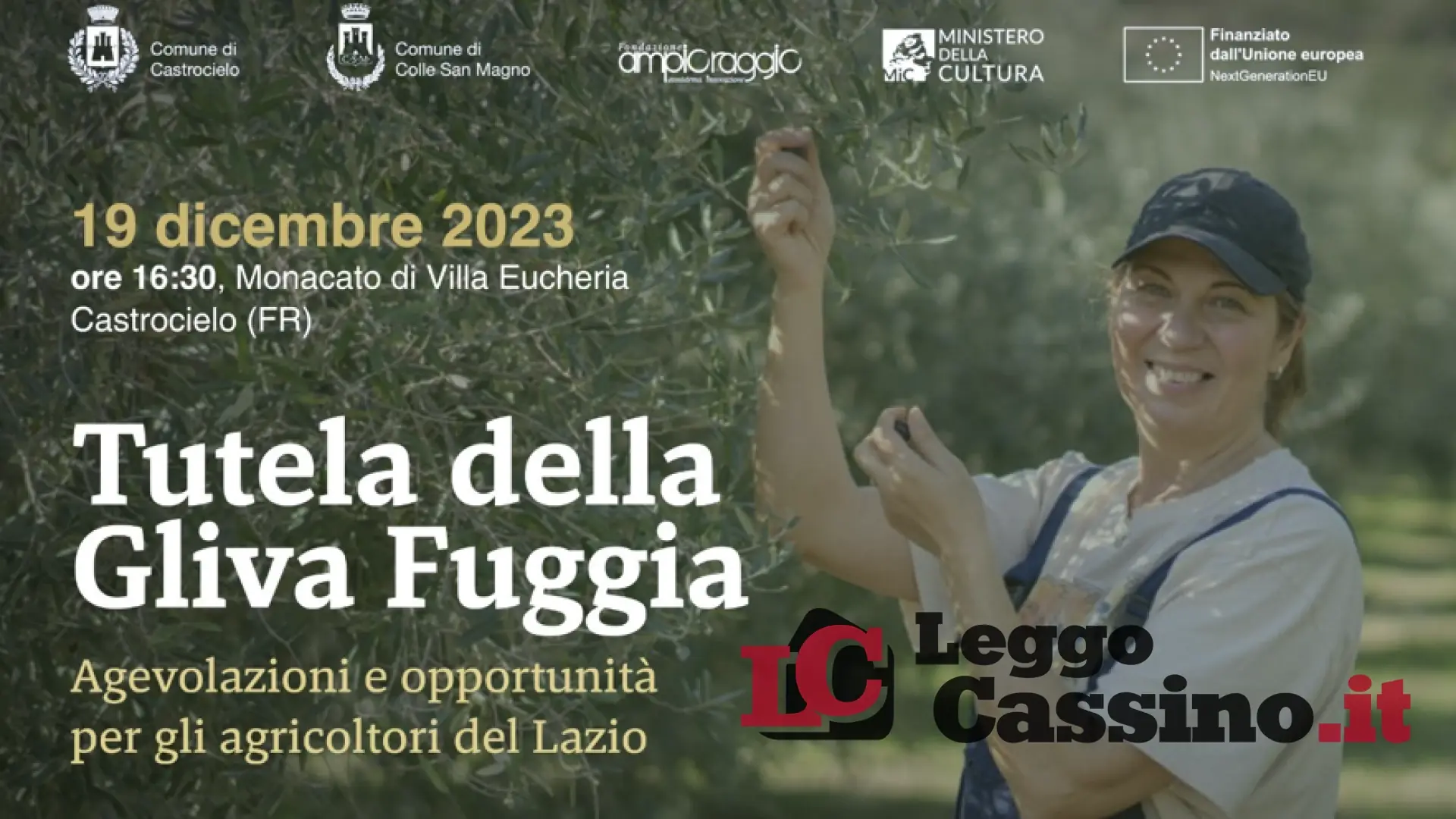 Gliva Fuggia, arrivano le risorse a sostegno dei coltivatori