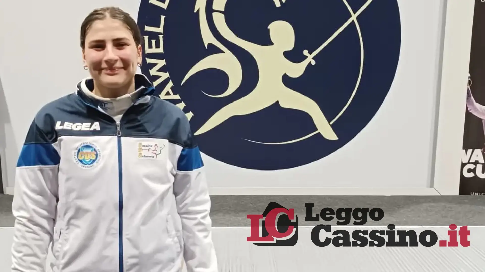 Il CUS Cassino trionfa a Cracovia con la schermitrice Alessia Ruscitto