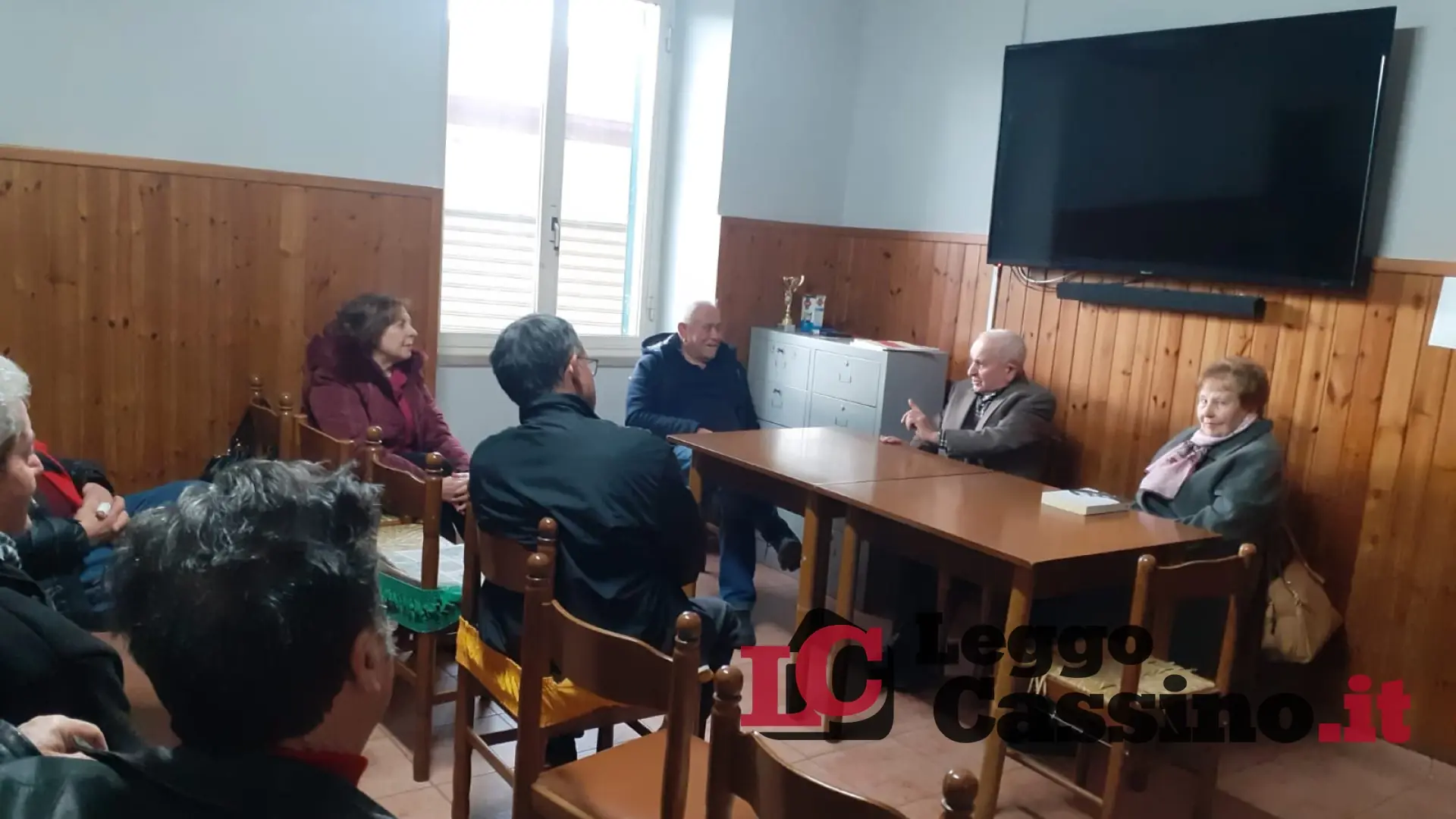 Emilio D'Alessandro al Centro APS di S. Angelo in Theodice