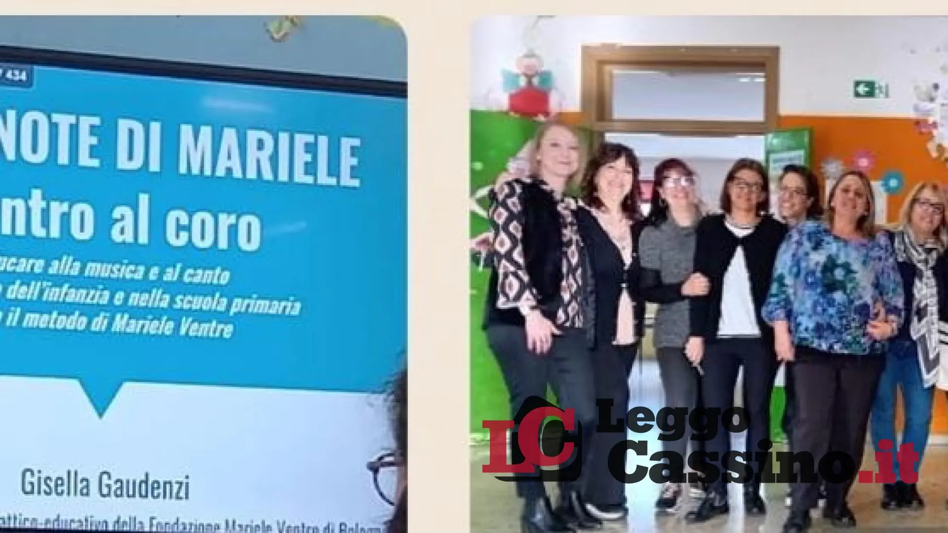 All'I.C. 1 di Pontecorvo “Dentro al coro: sulle note di Mariele”