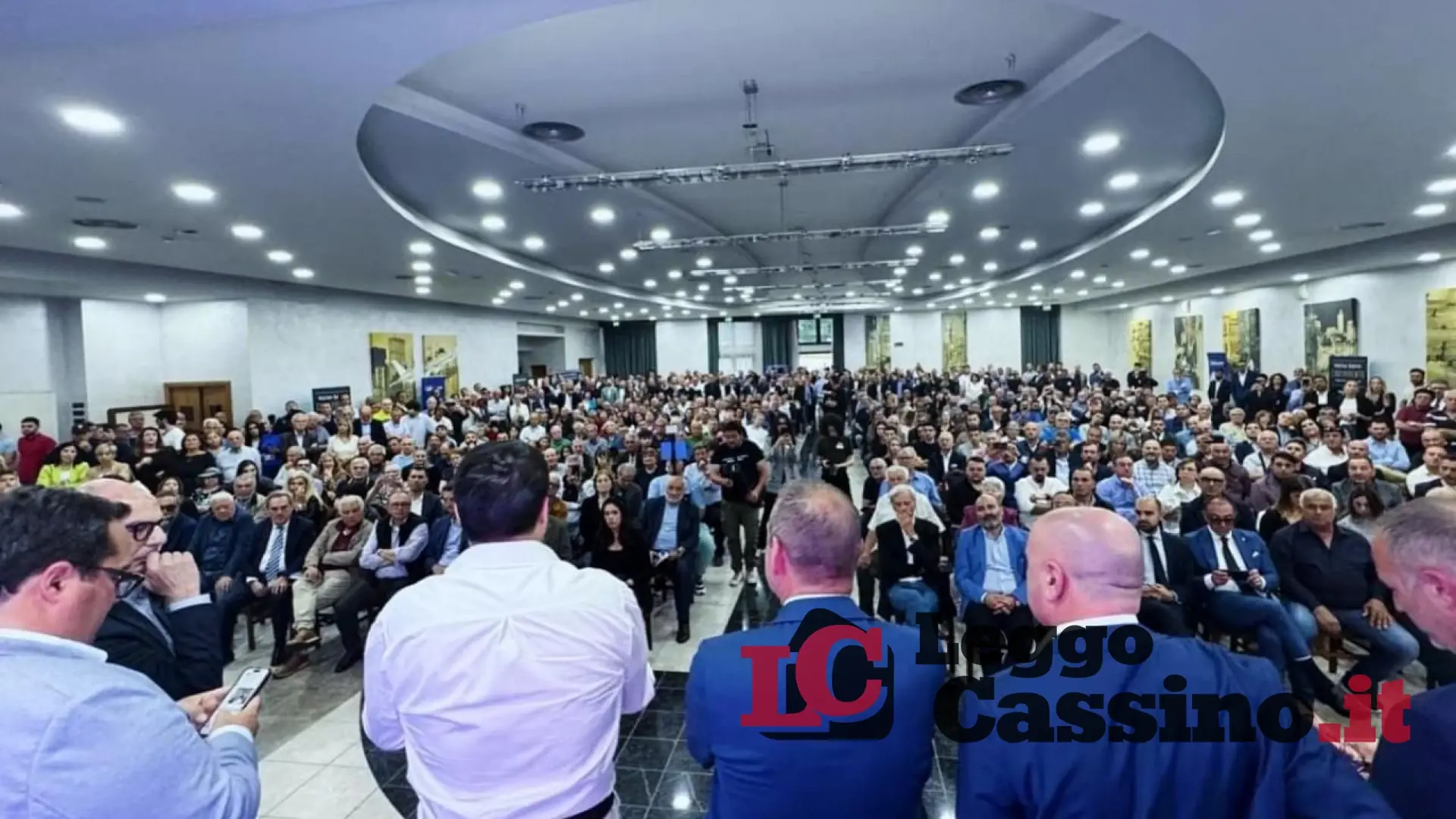 Oltre mille persone per Salvini e Abbruzzese a Cassino
