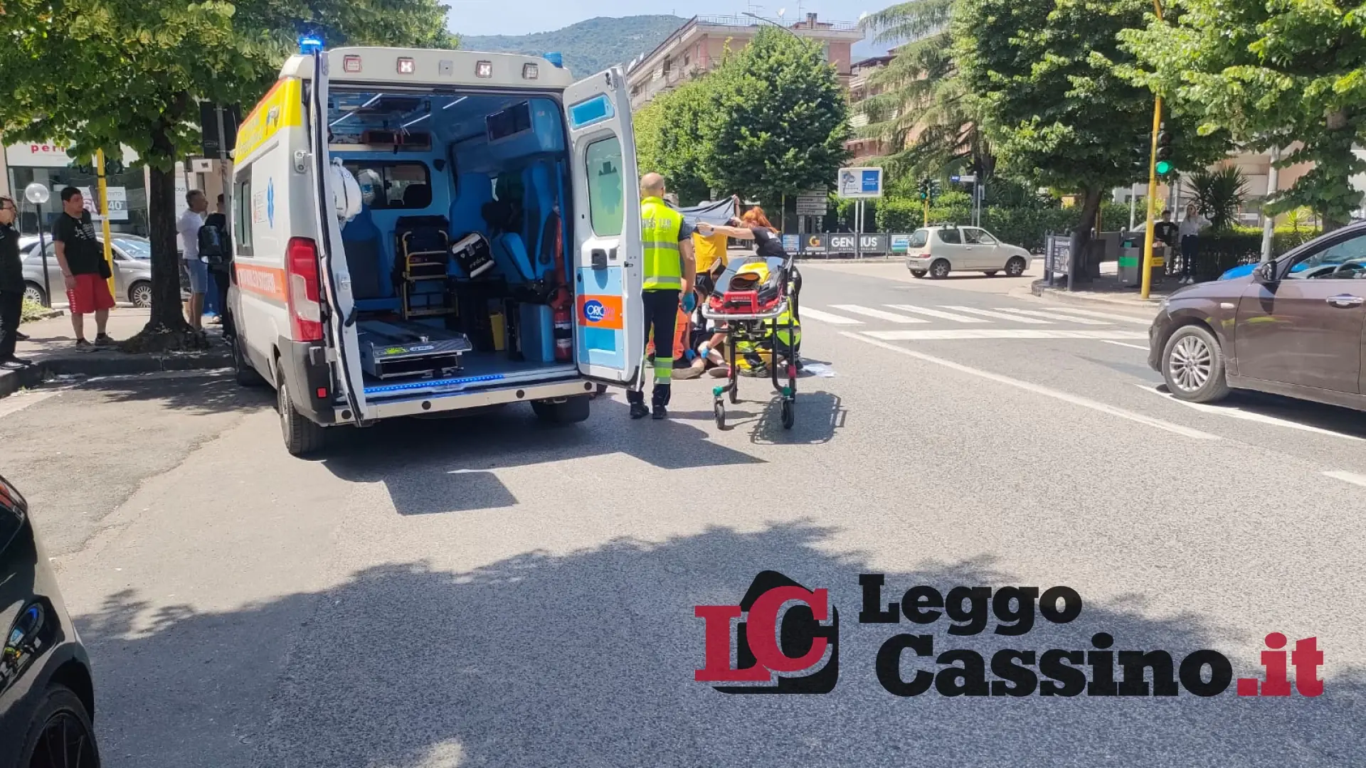 Cassino, 67enne investito in pieno centro