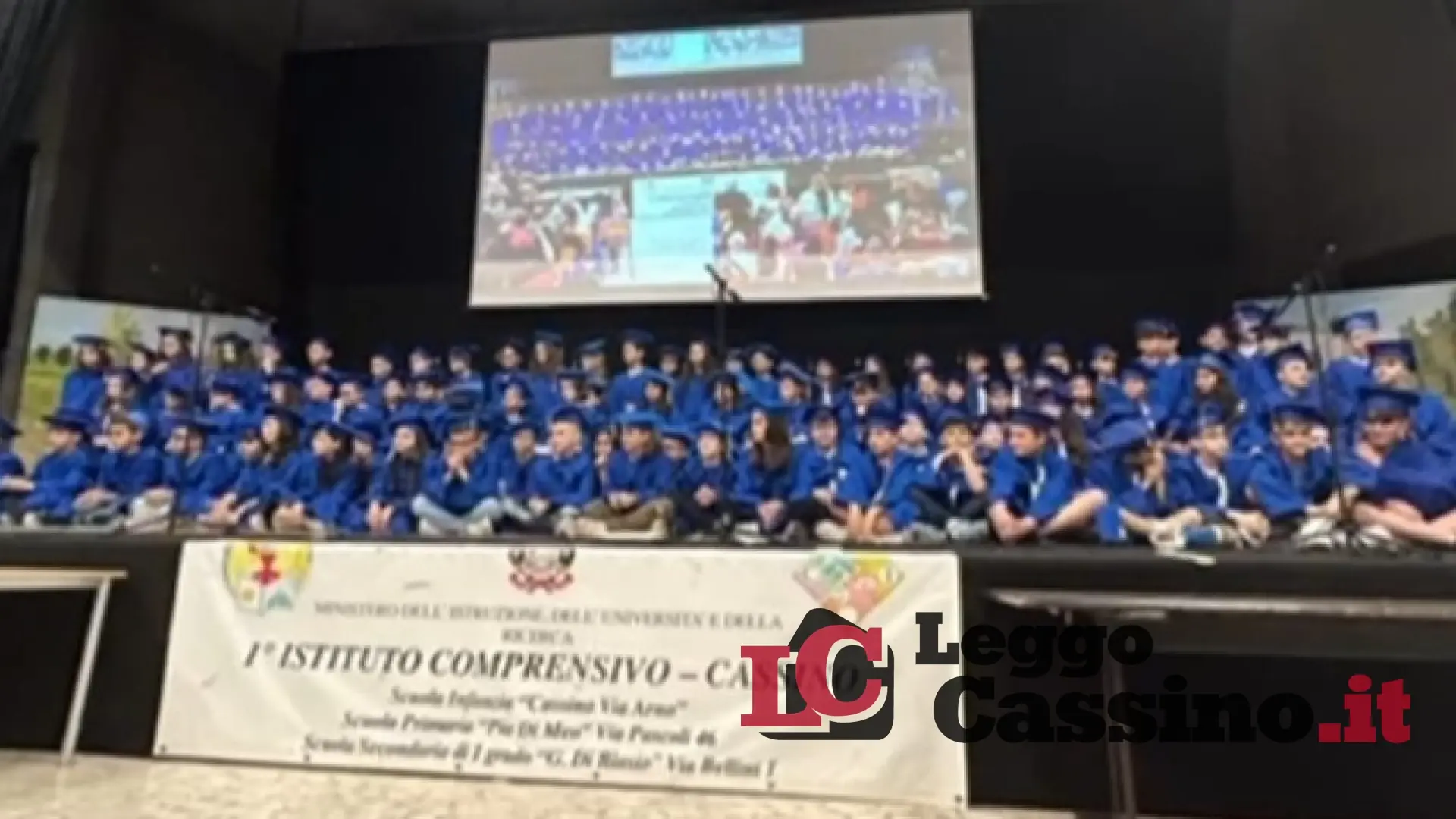 Un grande successo  dell'I.C. Cassino 1 "Ti lascio una canzone"