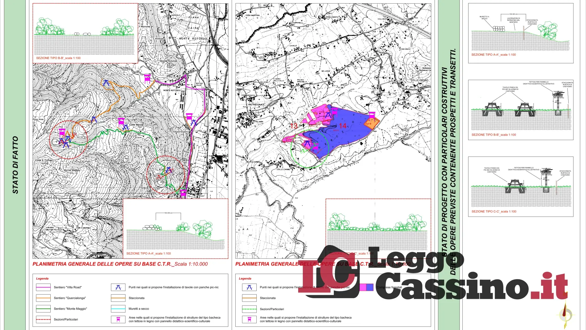 Sentieri storici-naturalistici: un finanziamento per Cassino